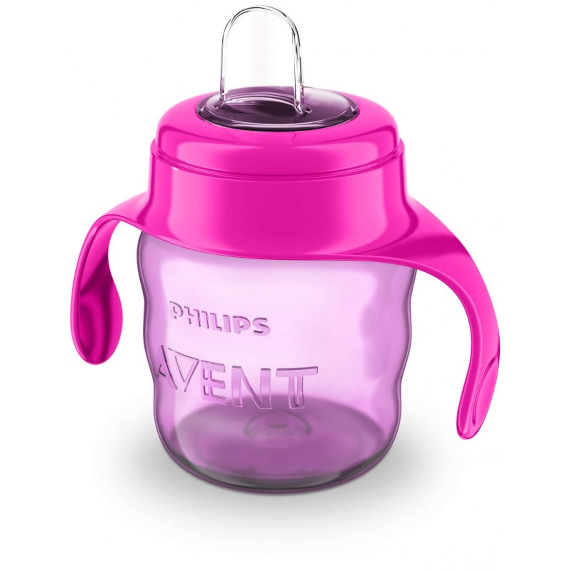 

Kubek z ustnik. 200ml 6m+róż
