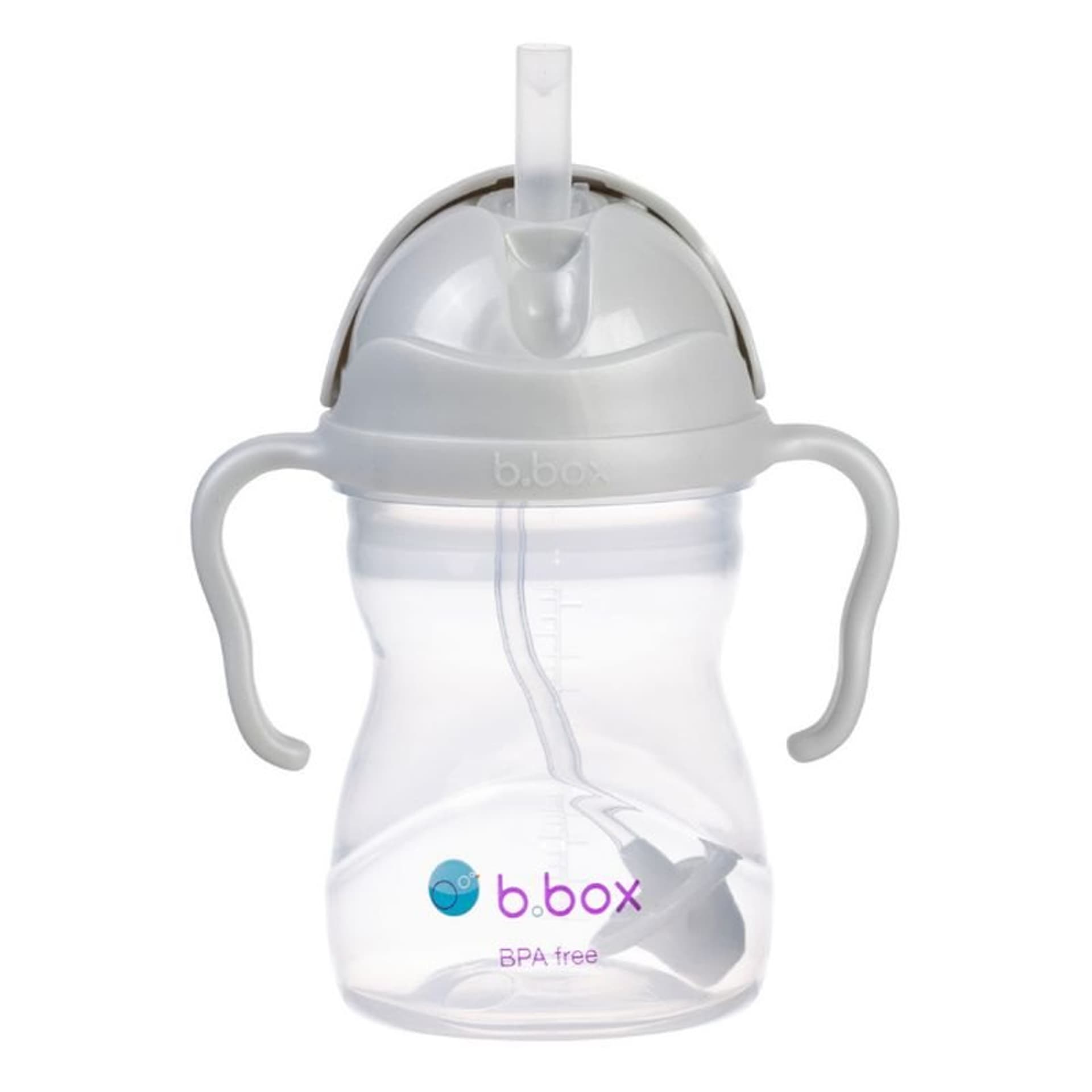 

Bidon ze słomką 240ml szary