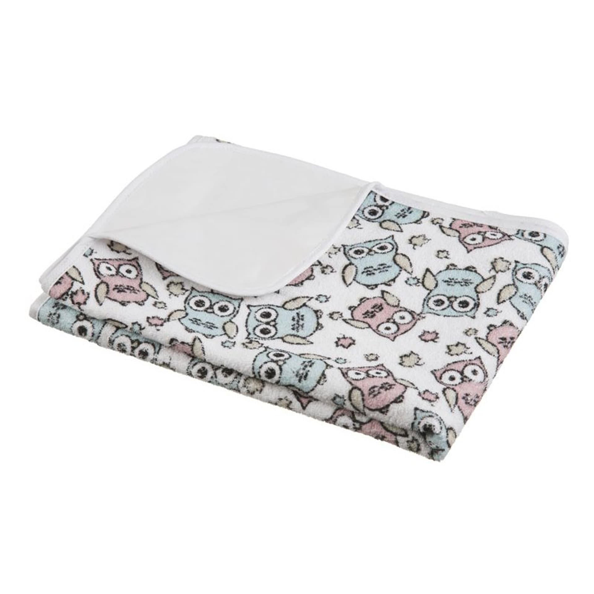 

Podkł. frotte 70x50 sowy paste