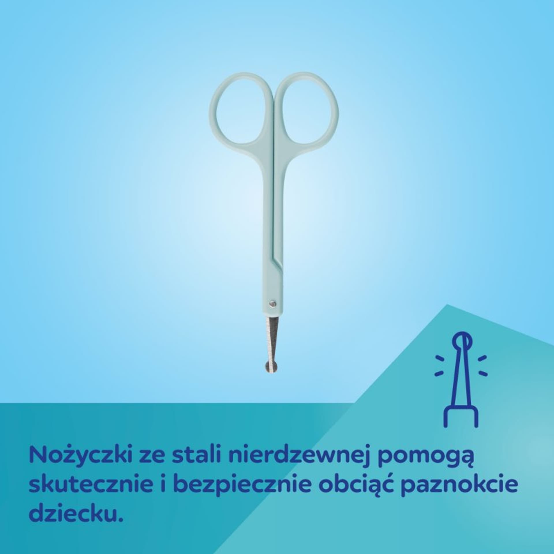 

Zestaw piel. do paznokci blue
