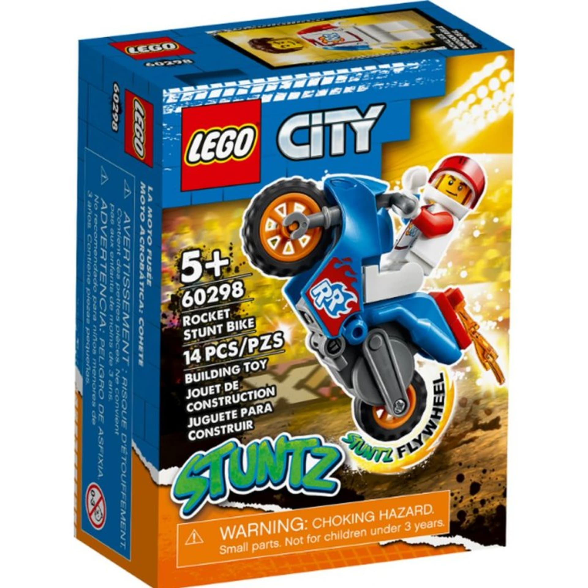 

City rakietowy motocykl kaskad