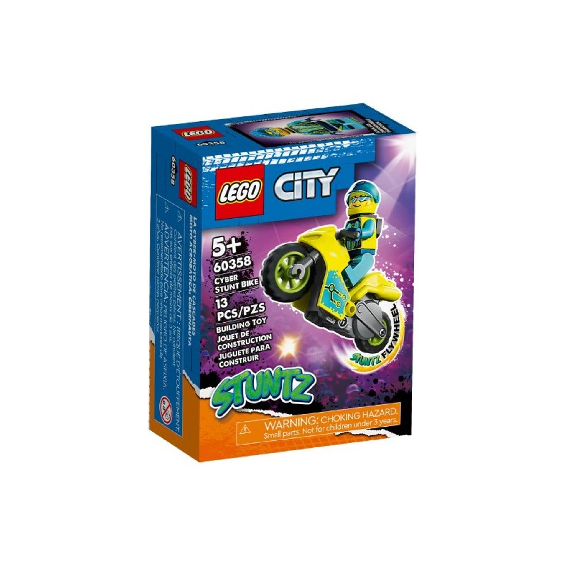 

Lego city cybermoto. kaskad.