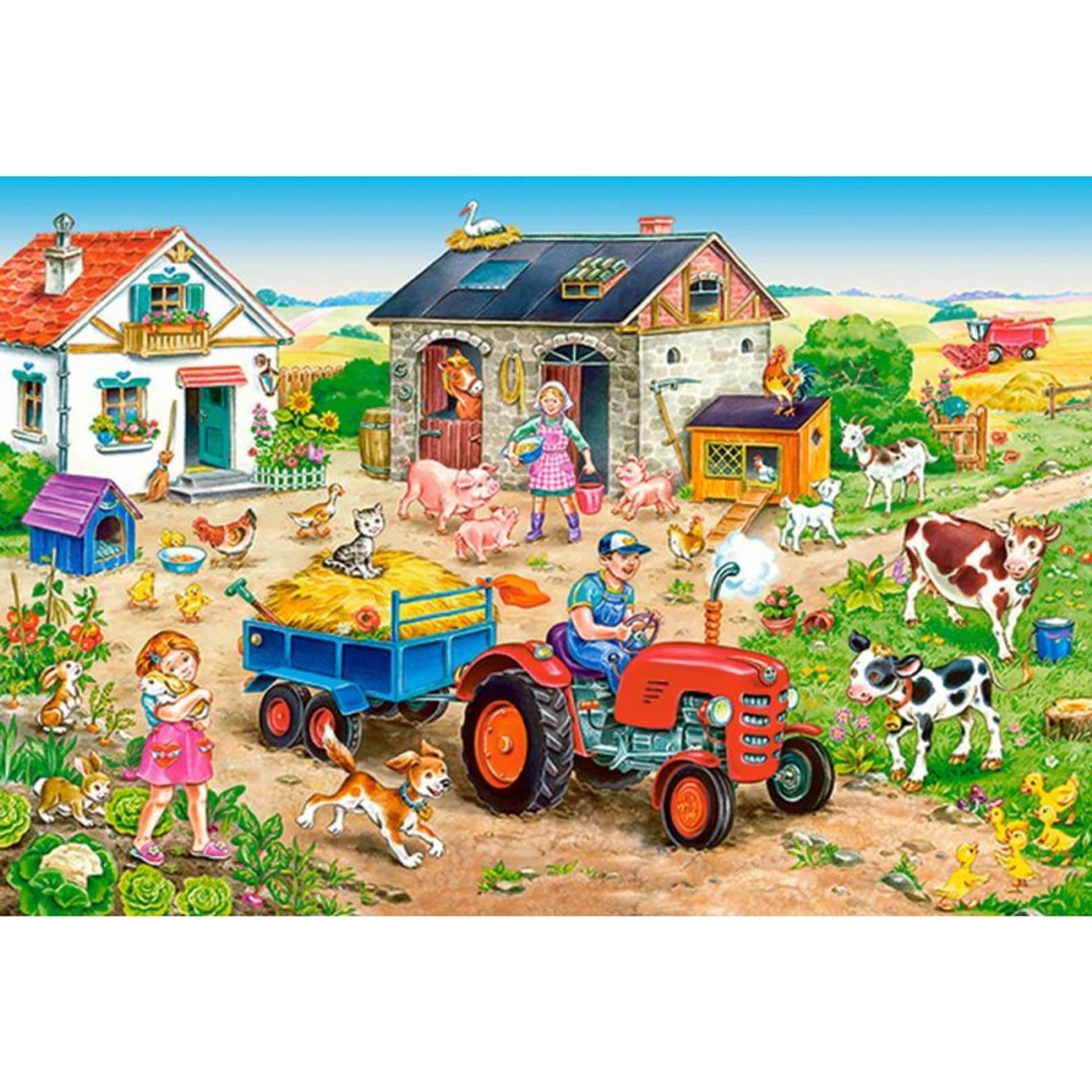 

Puzzle 40 el.maxi life on farm