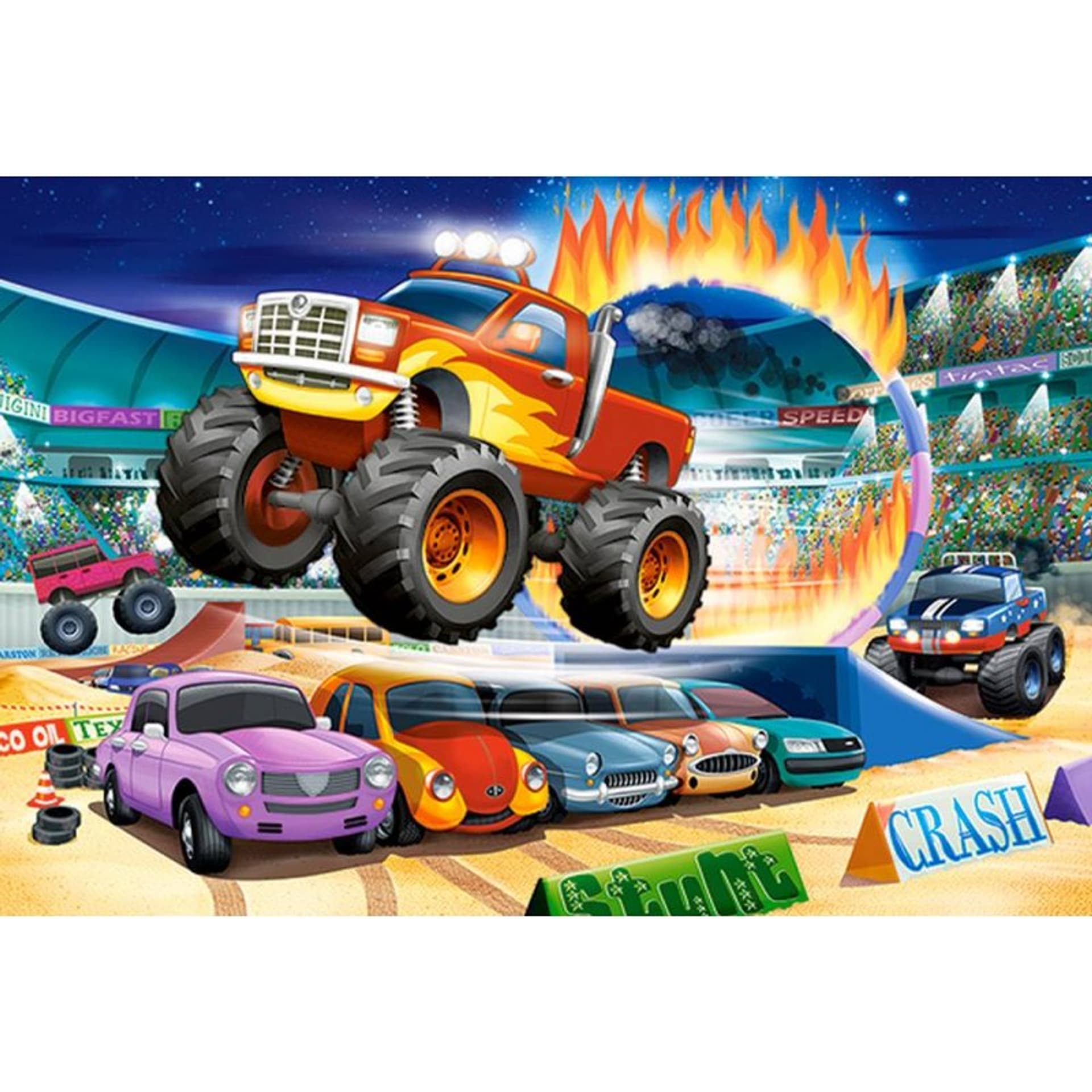 

Puzzle 40el.maxi monster truck