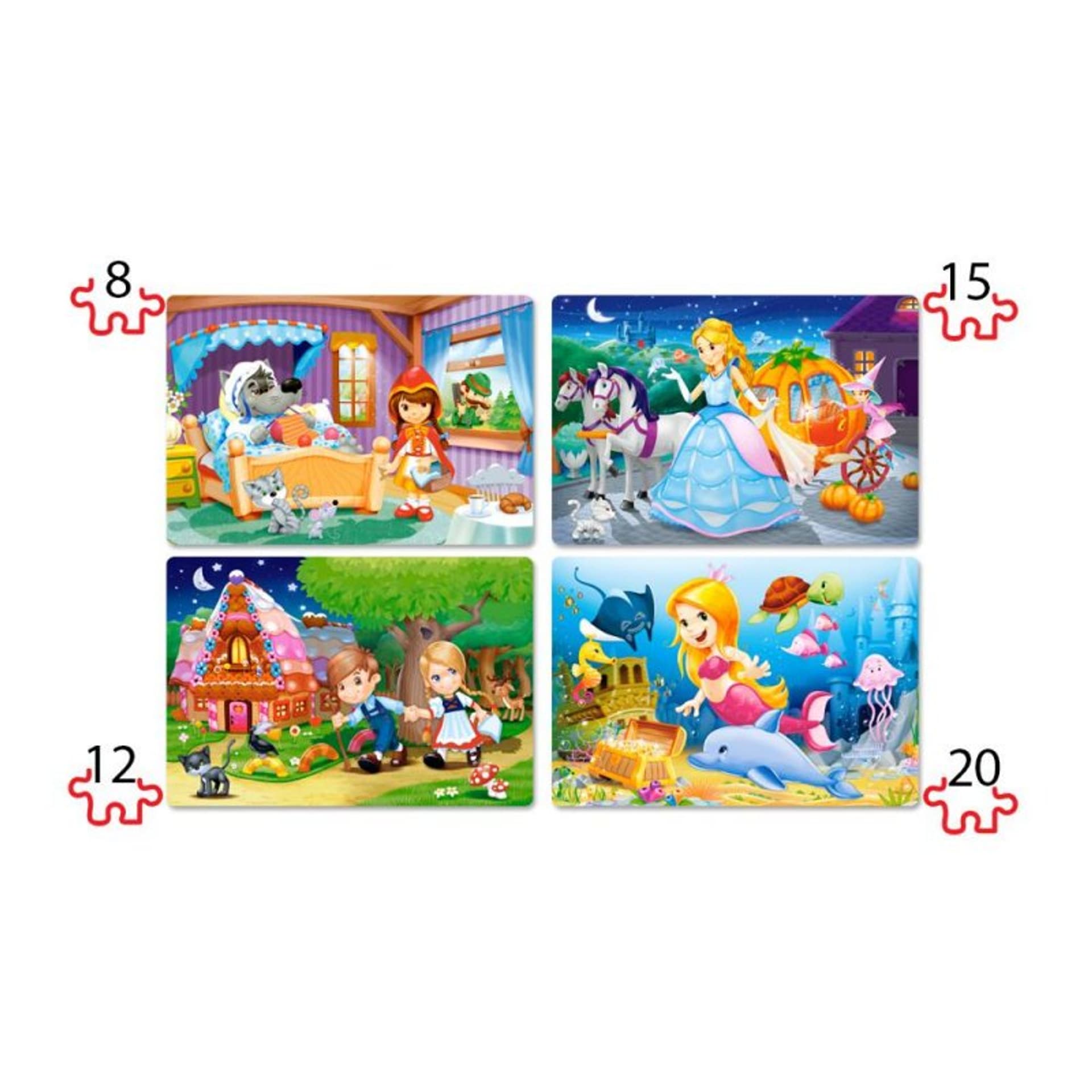 

Puzzle 4w1 beautif.fairy tales