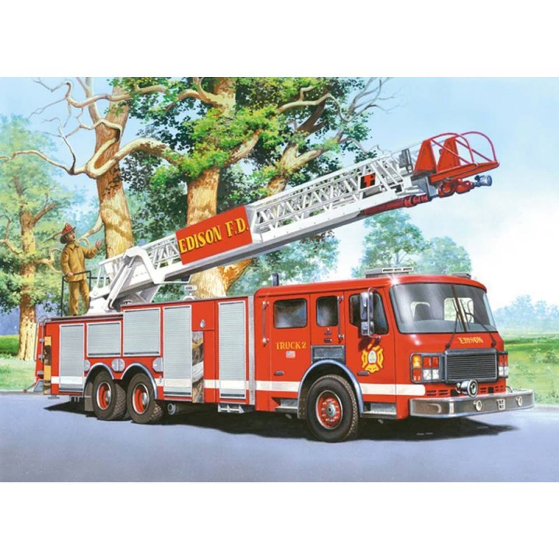 

Puzzle 60el. fire engine