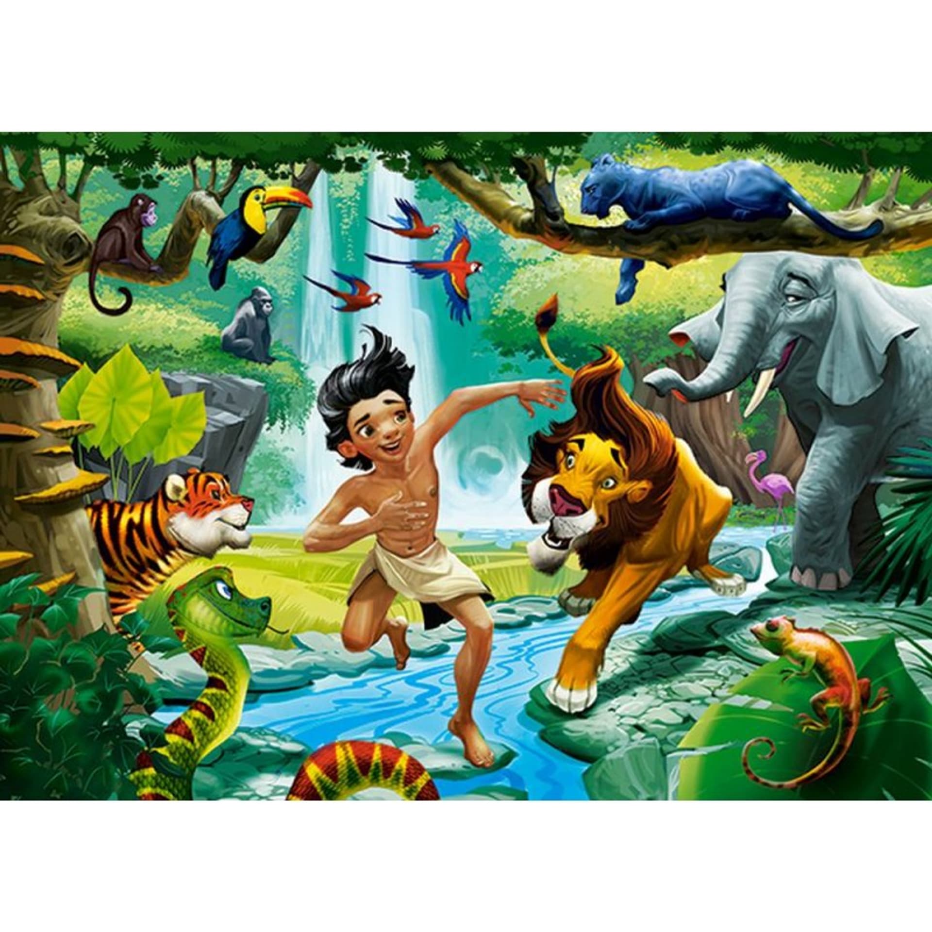 

Puzzle 120el. jungle book