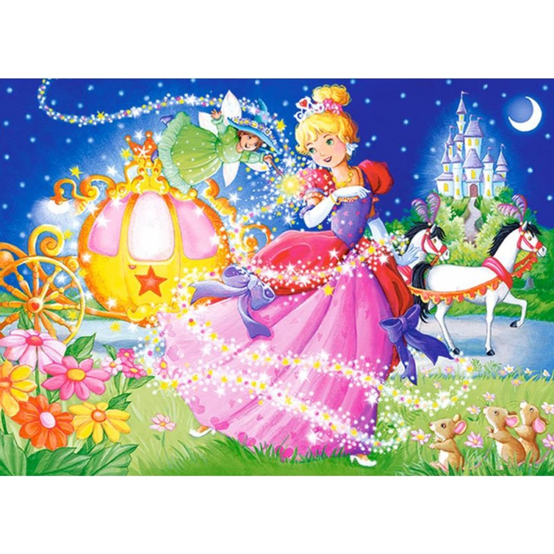 

Puzzle 120el. cinderella