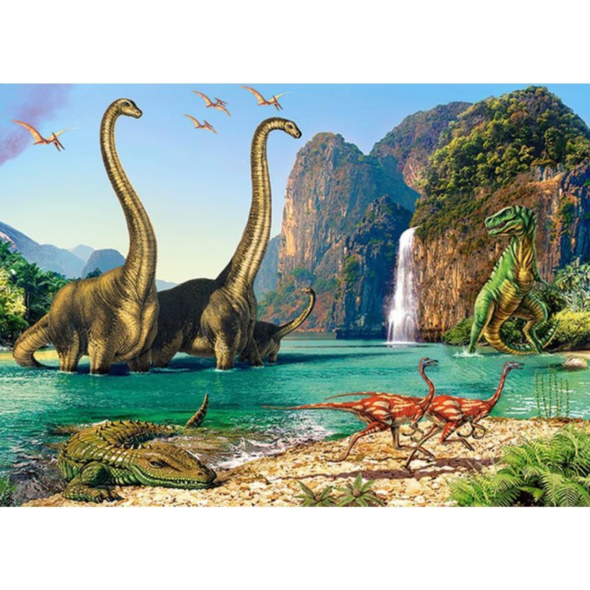 

Puzzle 60el. dinosaurs world