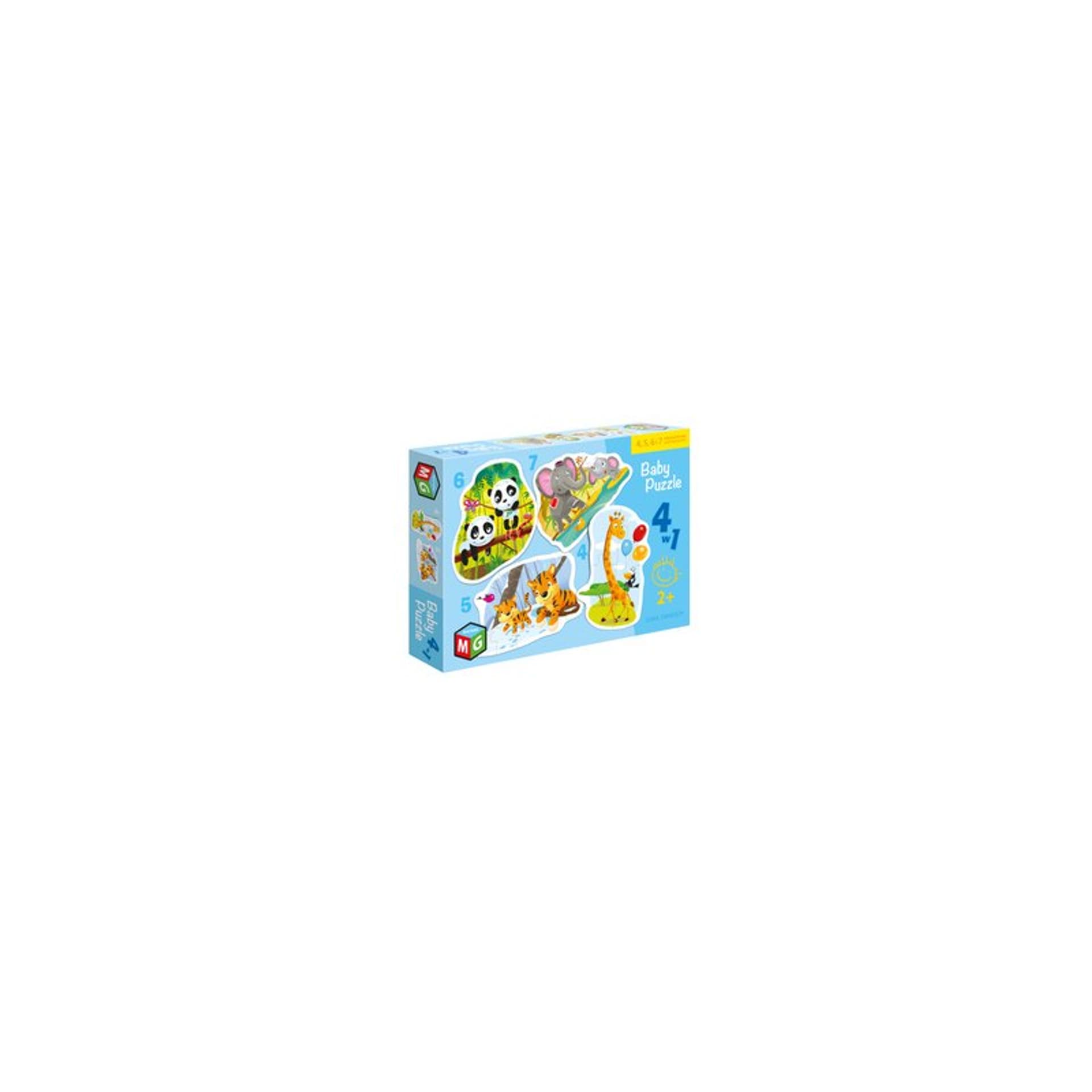 

Baby puzzle dzikie zwierzątka