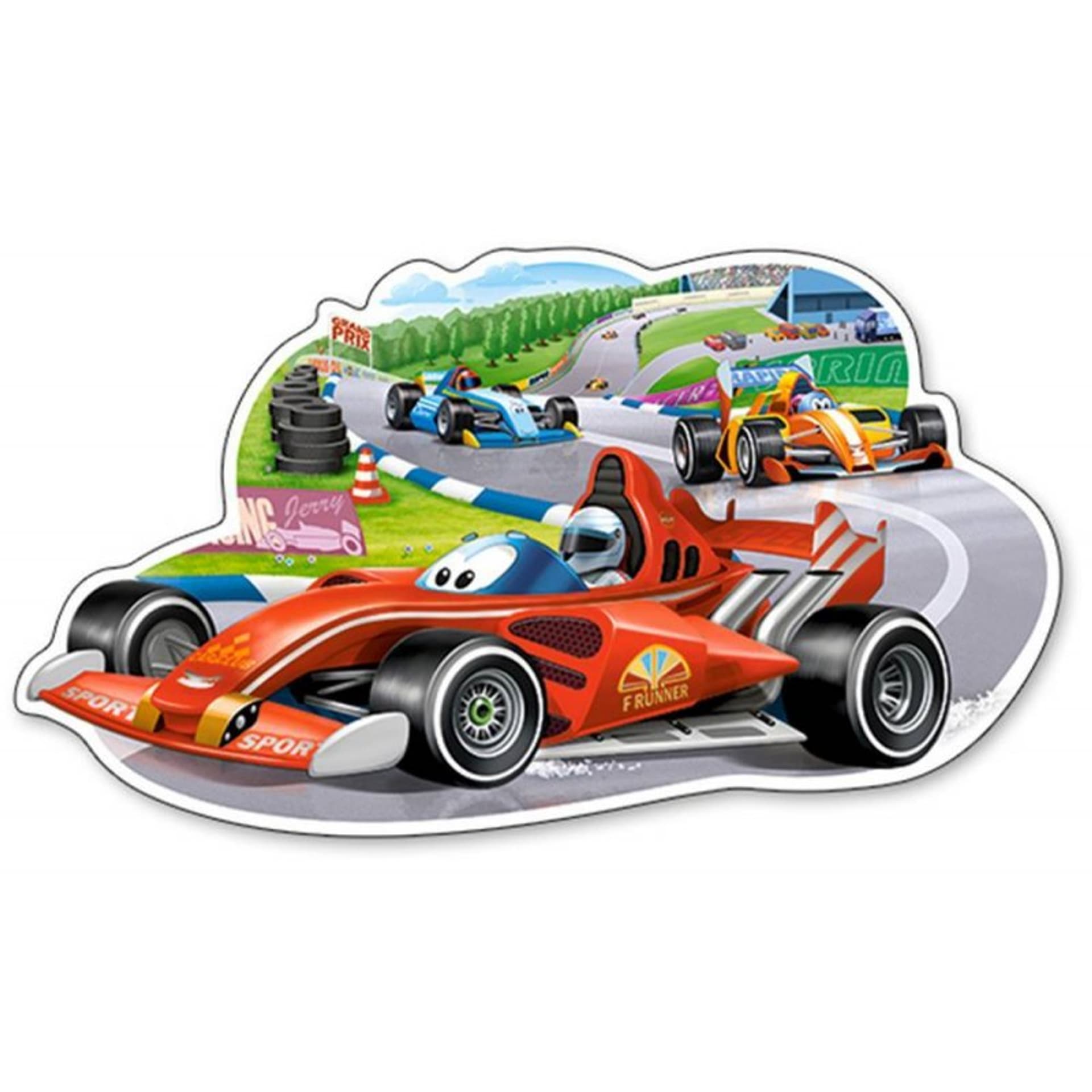

Puzzle 12 el. racing bolide