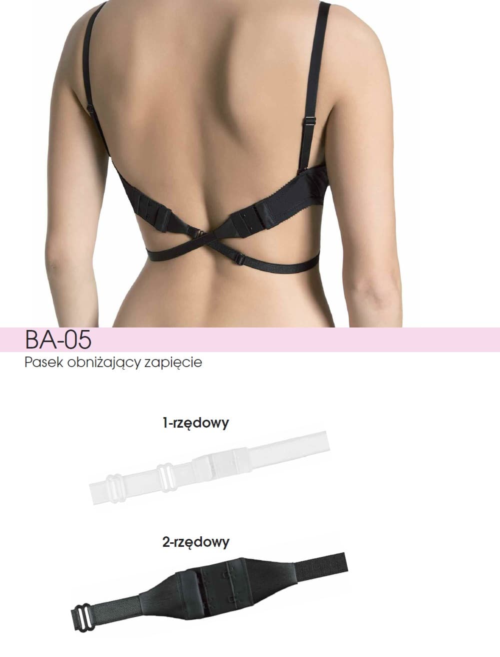 

PASEK JULIMEX OBNIŻAJĄCY BA-05 1-RZ (kolor beż, rozmiar uniwersalny)