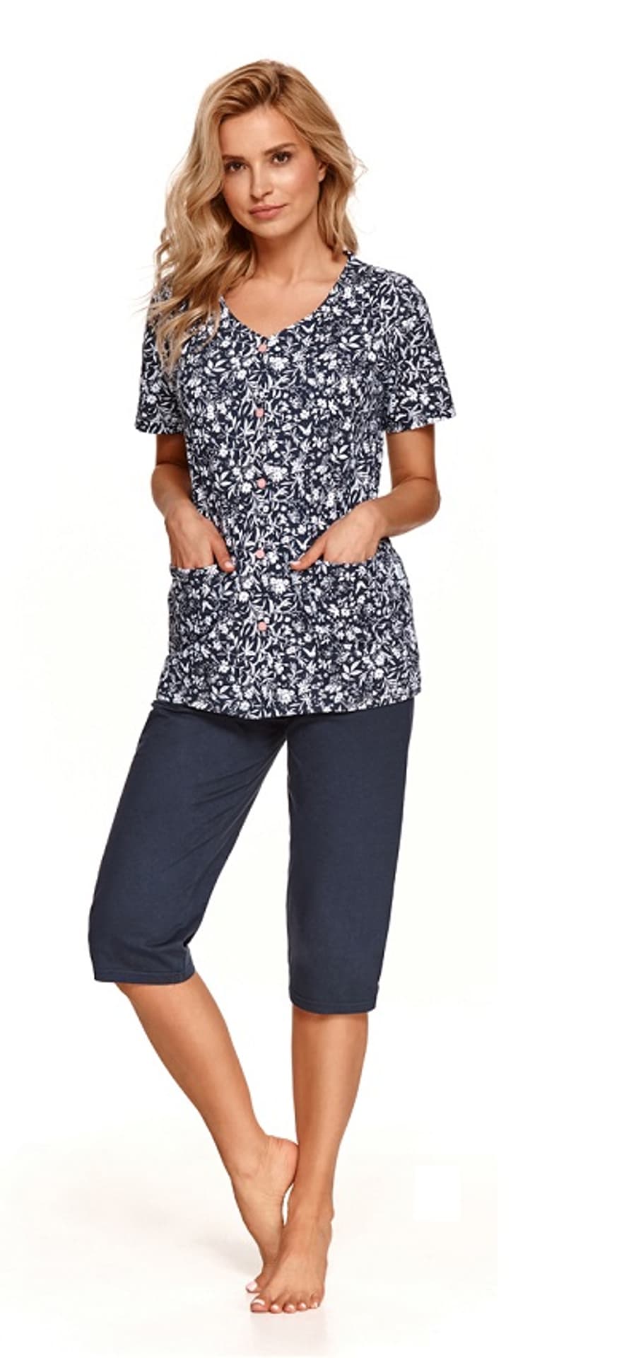 

PIŻAMA TARO 908 WERA SS21 (kolor granat, rozmiar M)