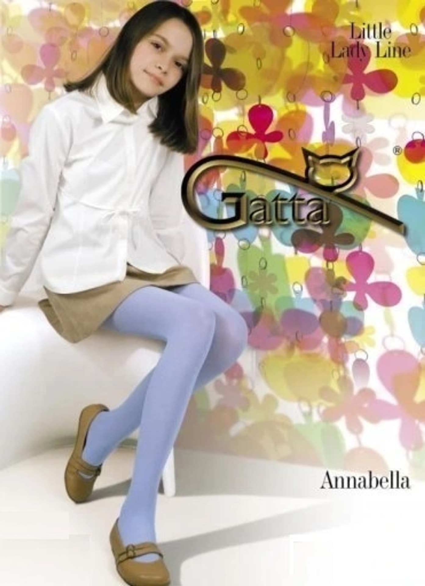 

RAJSTOPY GATTA DZ ANNABELLA 152 % (kolor off white, rozmiar 152-158)