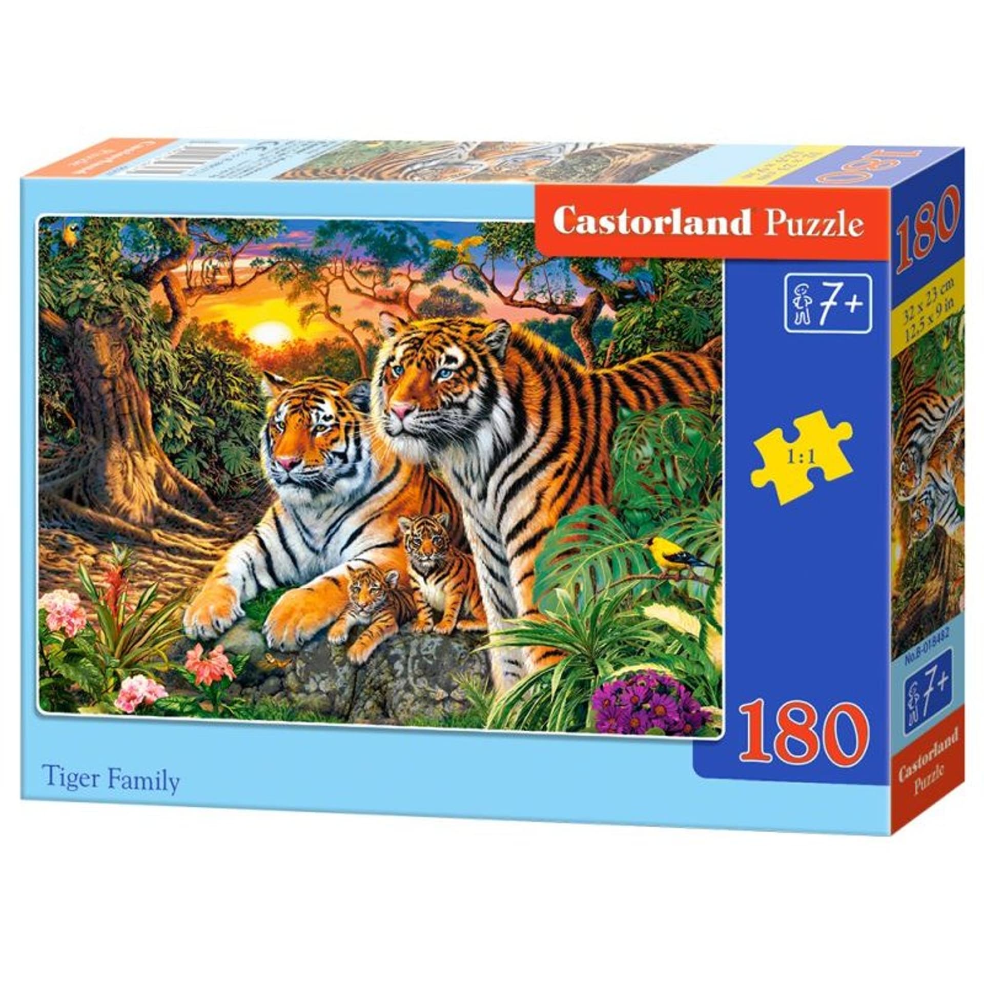

Puzzle 180 el. tiger family