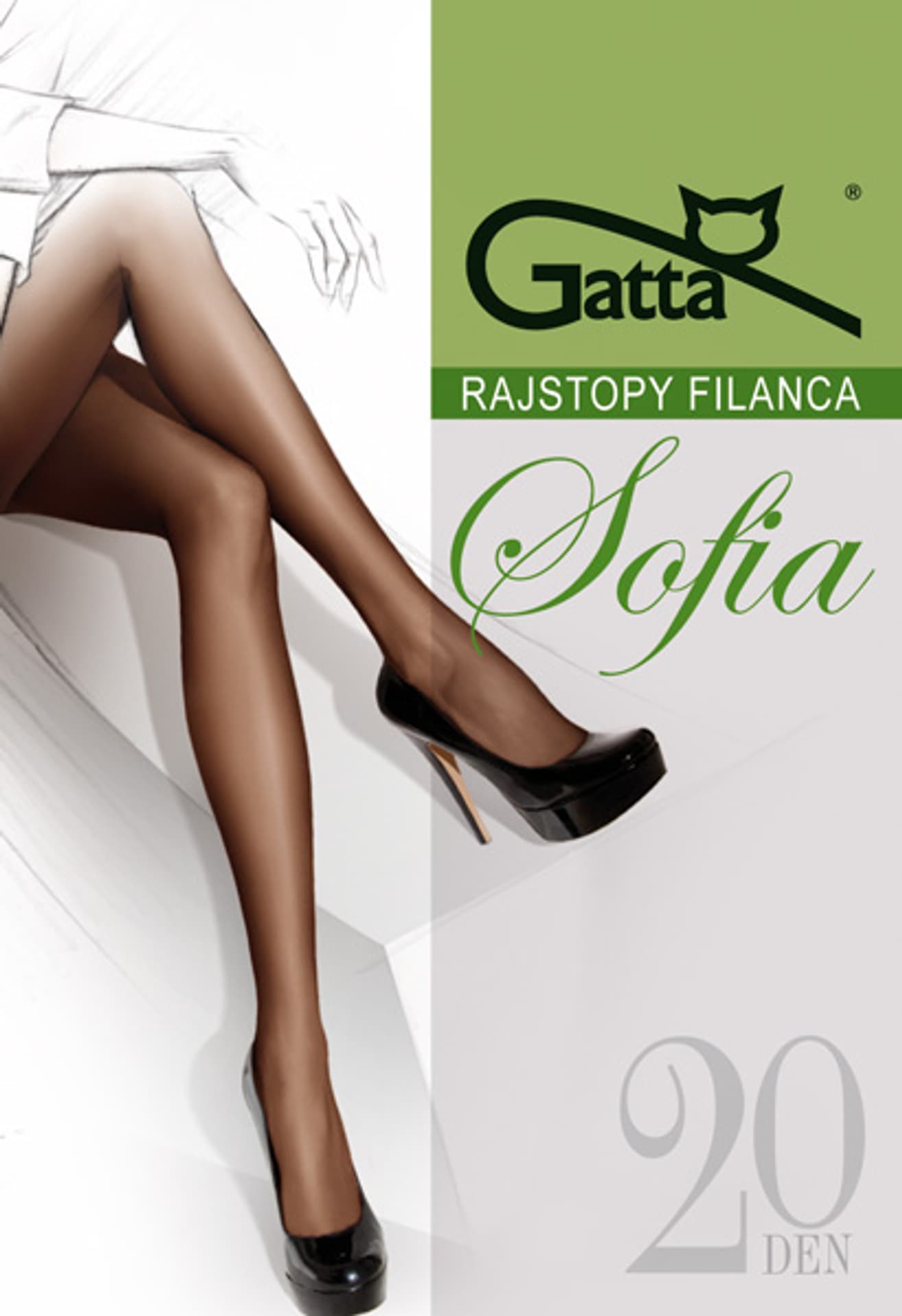 

RAJSTOPY GATTA SOFIA 20 R 3,4 (kolor Nero, rozmiar 3)