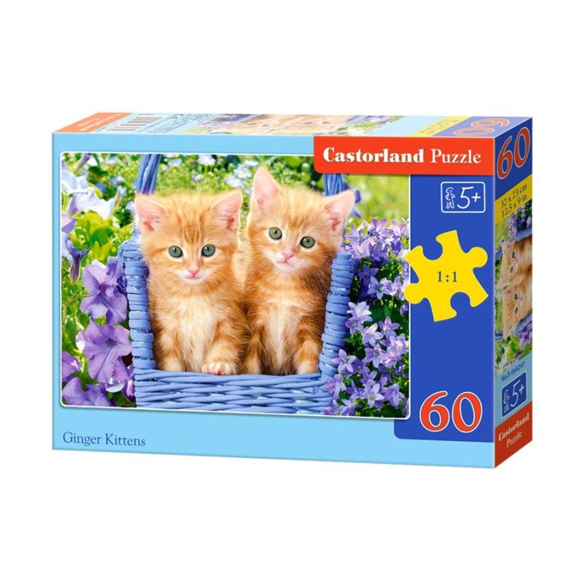 

Puzzle 60el. ginger kittens