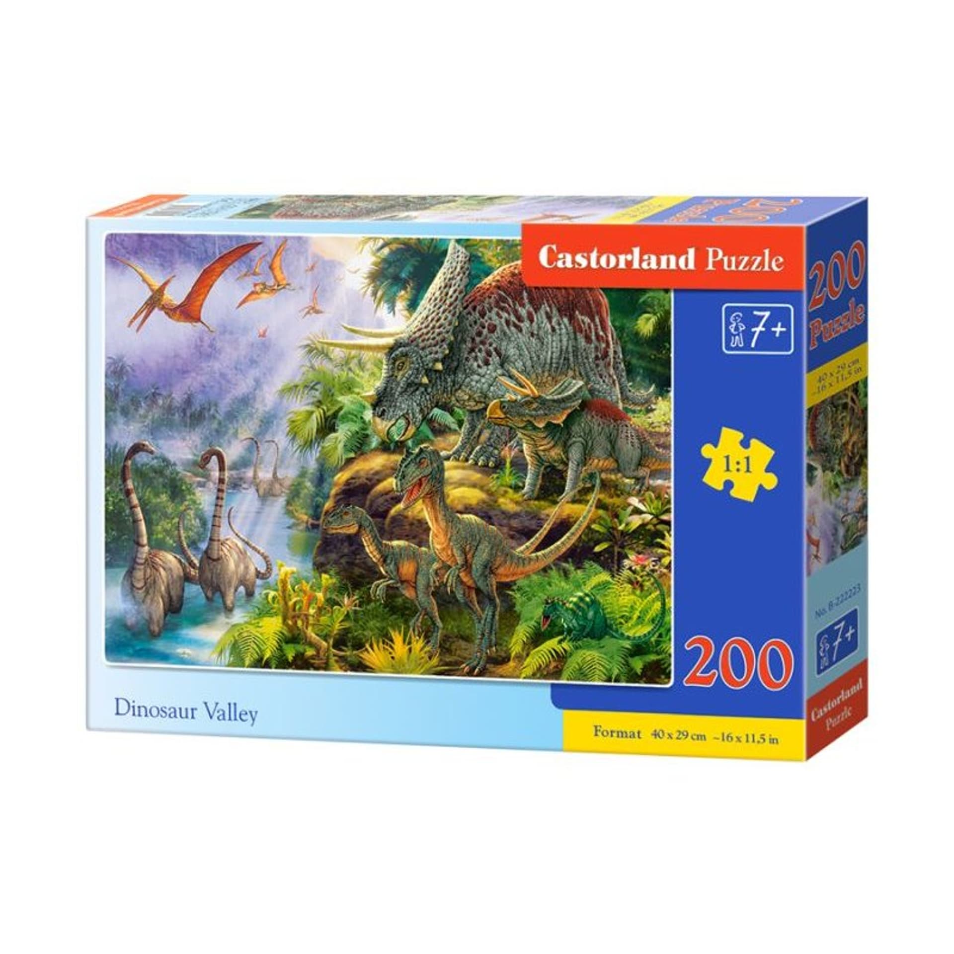 

Puzzle 200 dinosaur valley