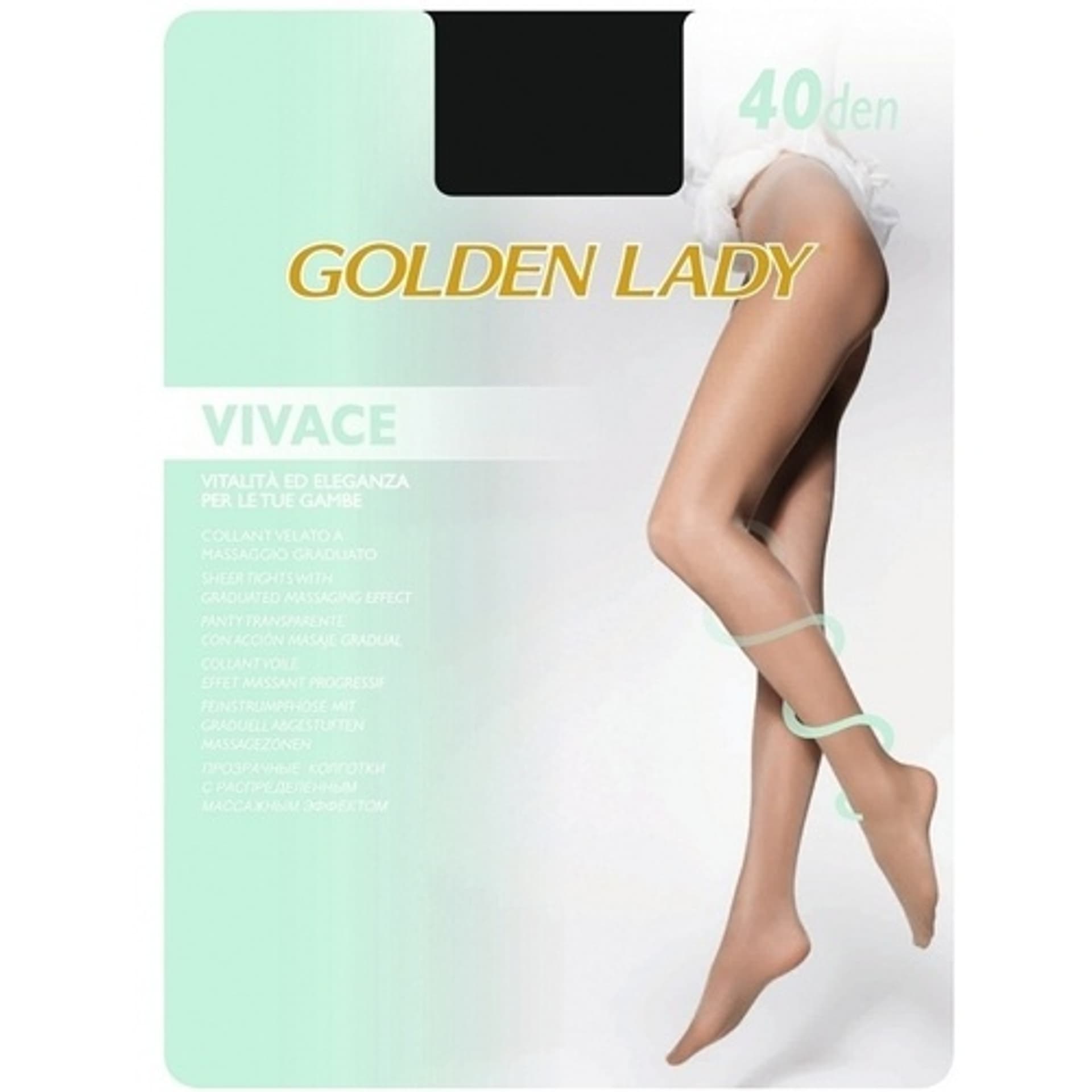 

RAJSTOPY GOLDEN LADY VIVACE 40 (kolor Nero, rozmiar 2)