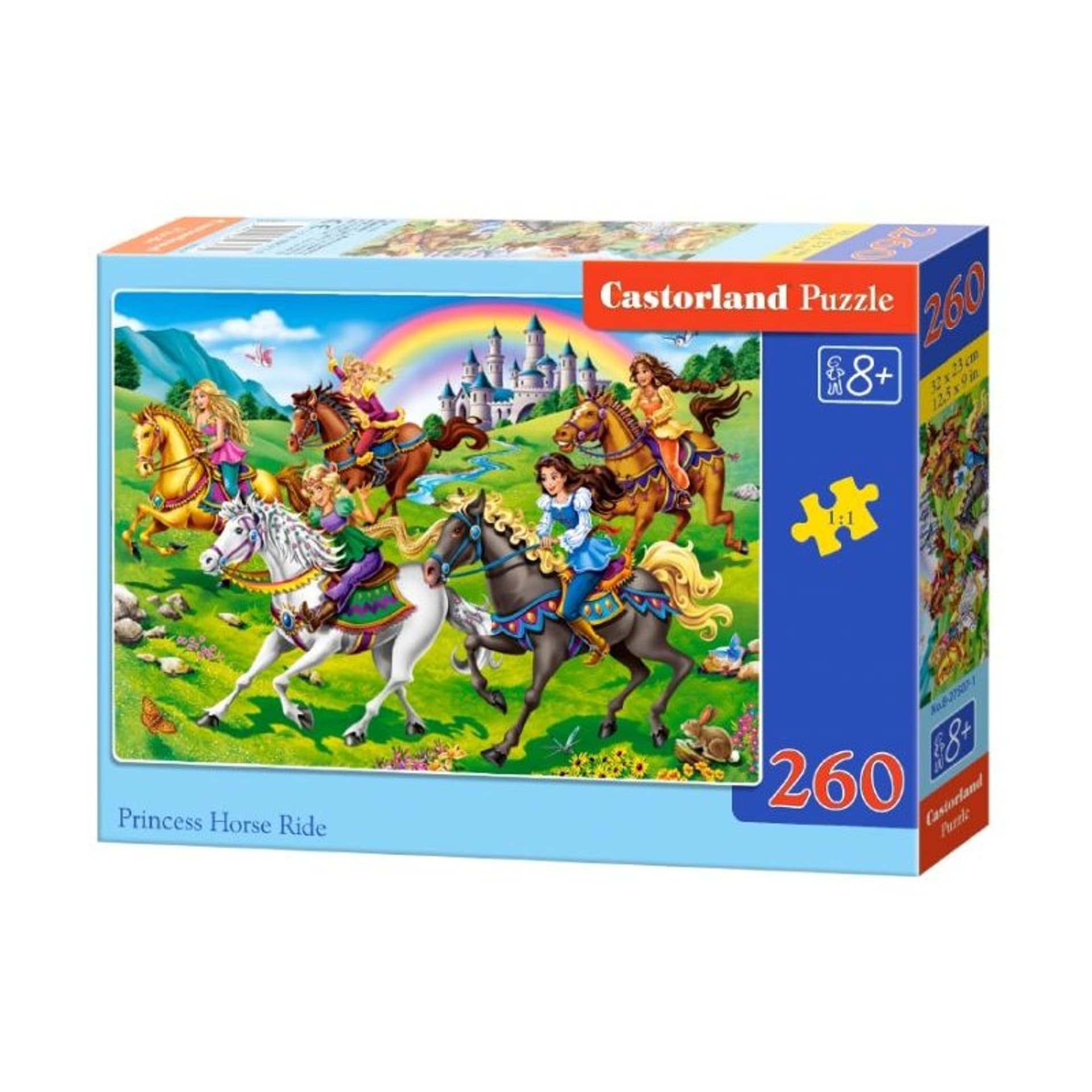 

Puzzle 260 el. princess horse