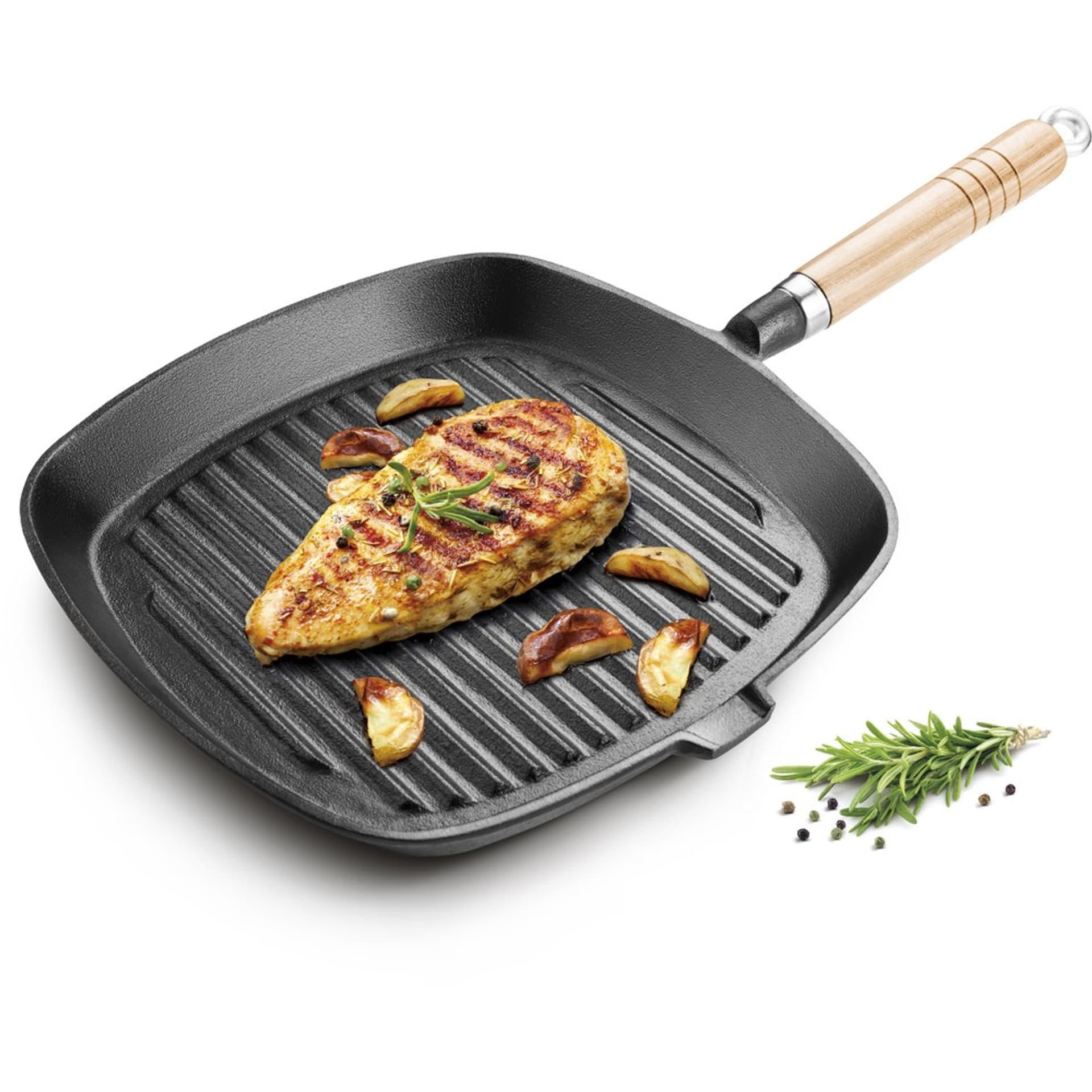 

Patelnia żeliwna grillowa LT 1063, 24cm