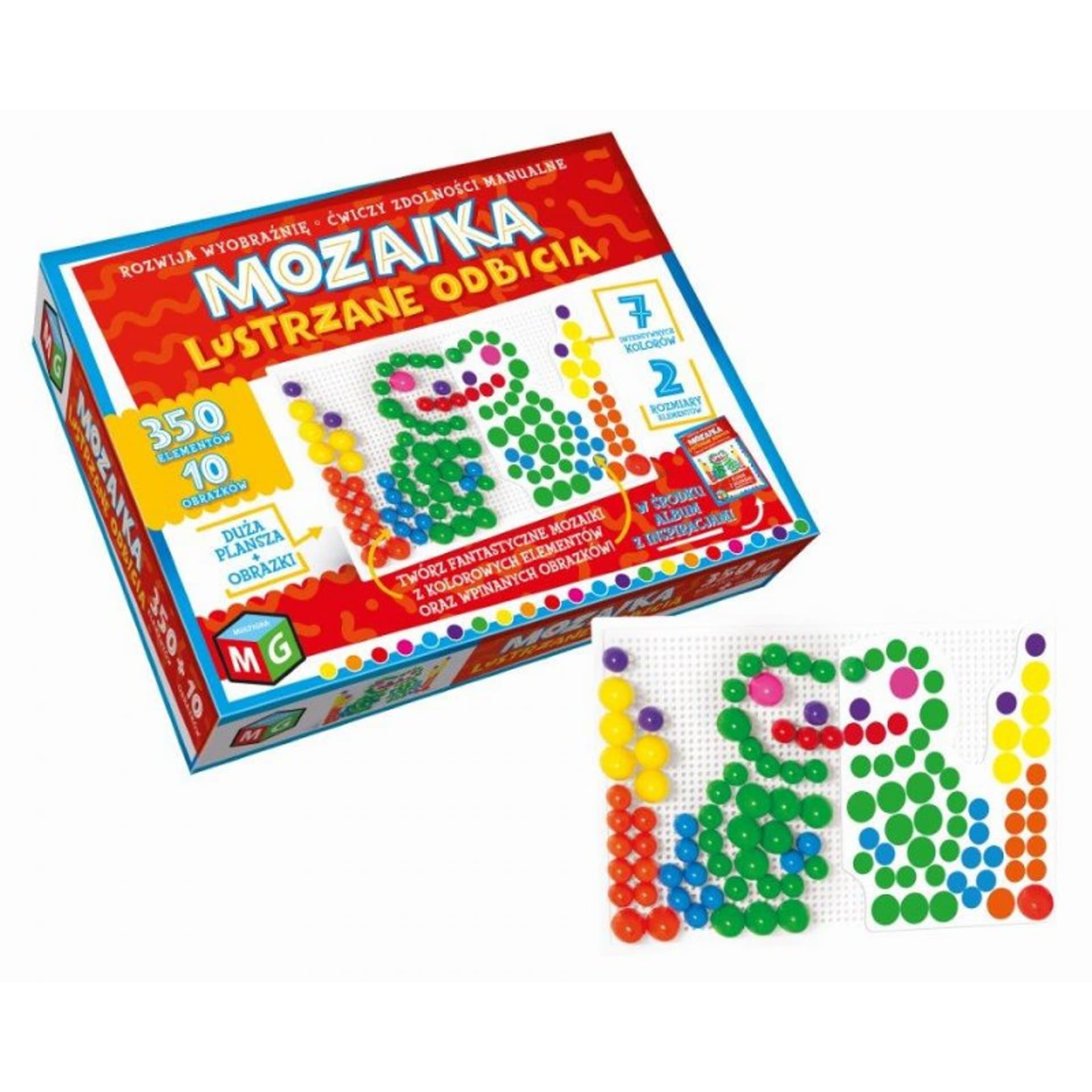 

Mozaika lustrzane odb. 350el.