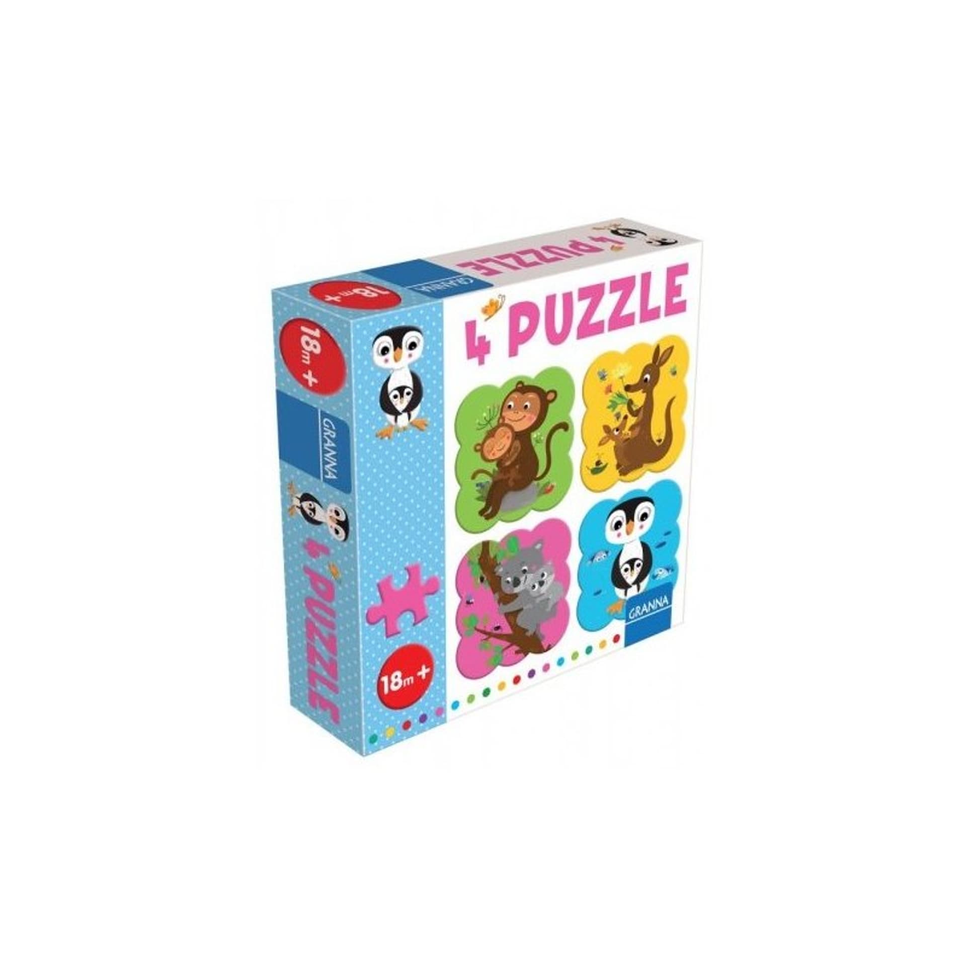 

Gra puzzle z pingwinem
