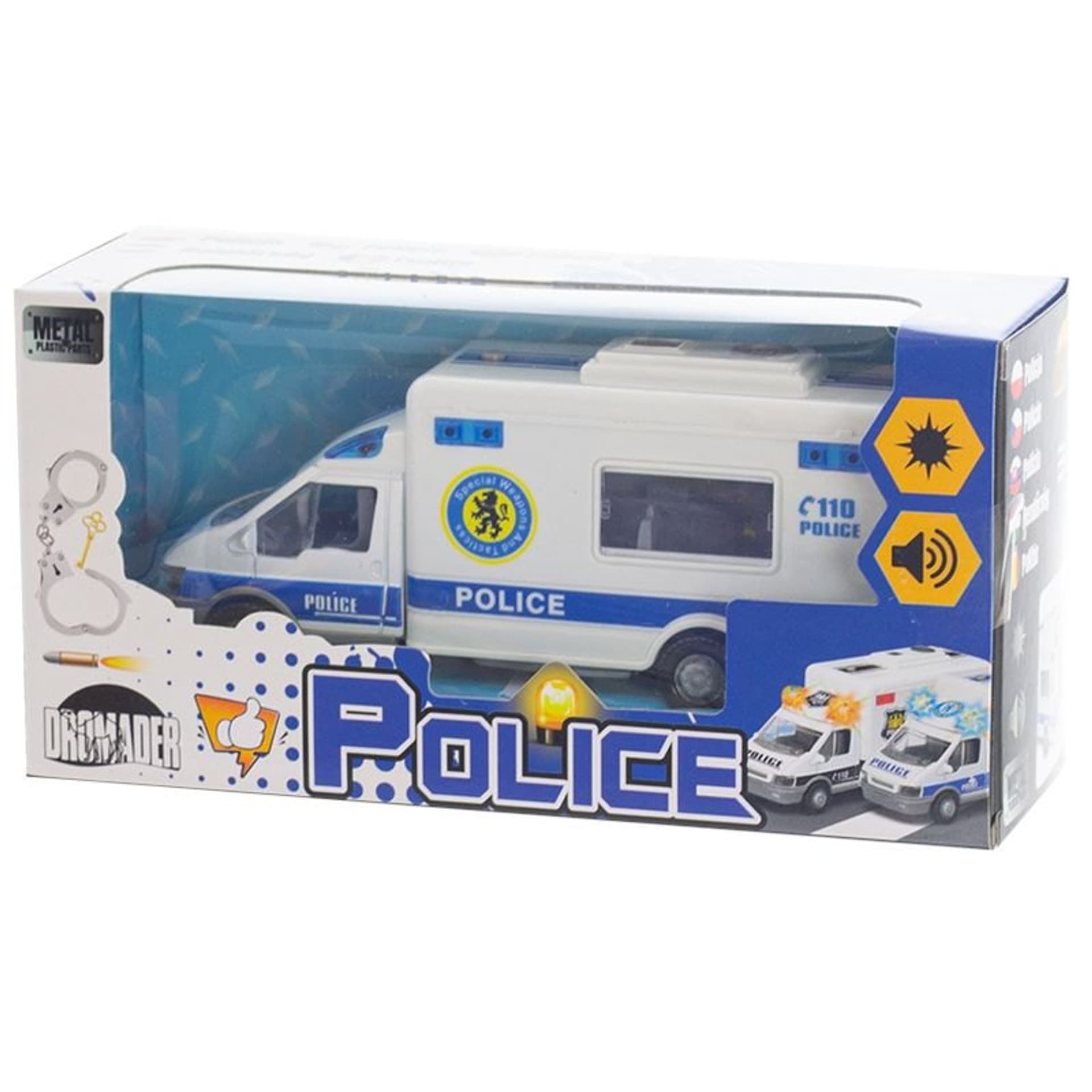 

Samochód policja światło/dźw.
