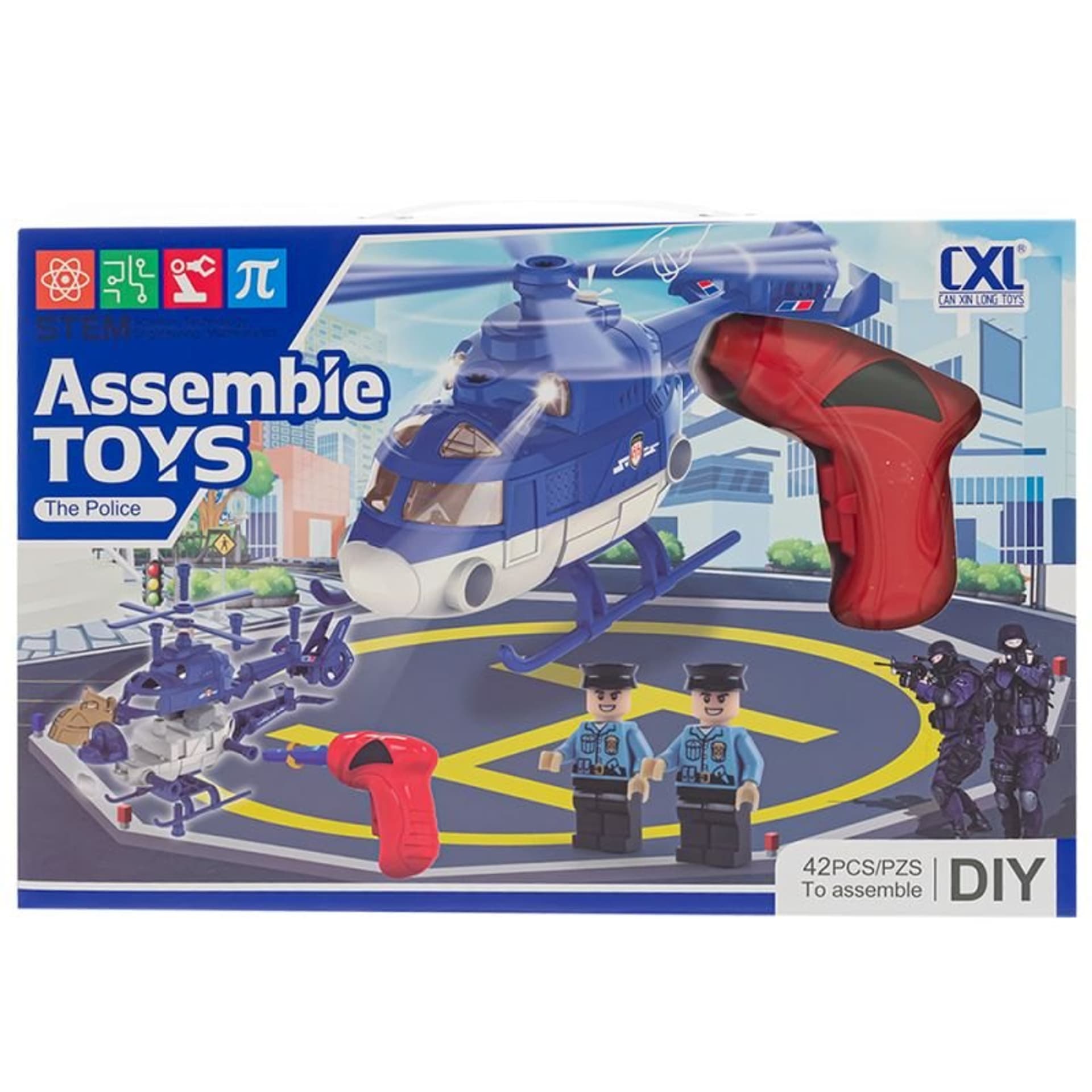 

Zabawka skręcany helikopter