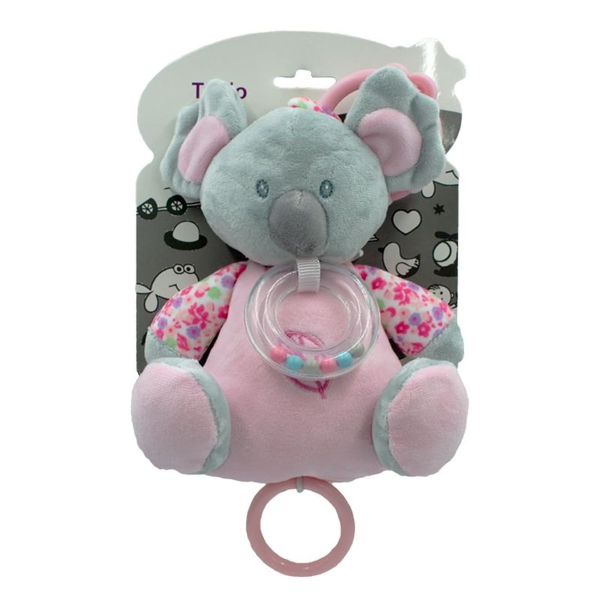 

Pozytywka koala różowa 18cm