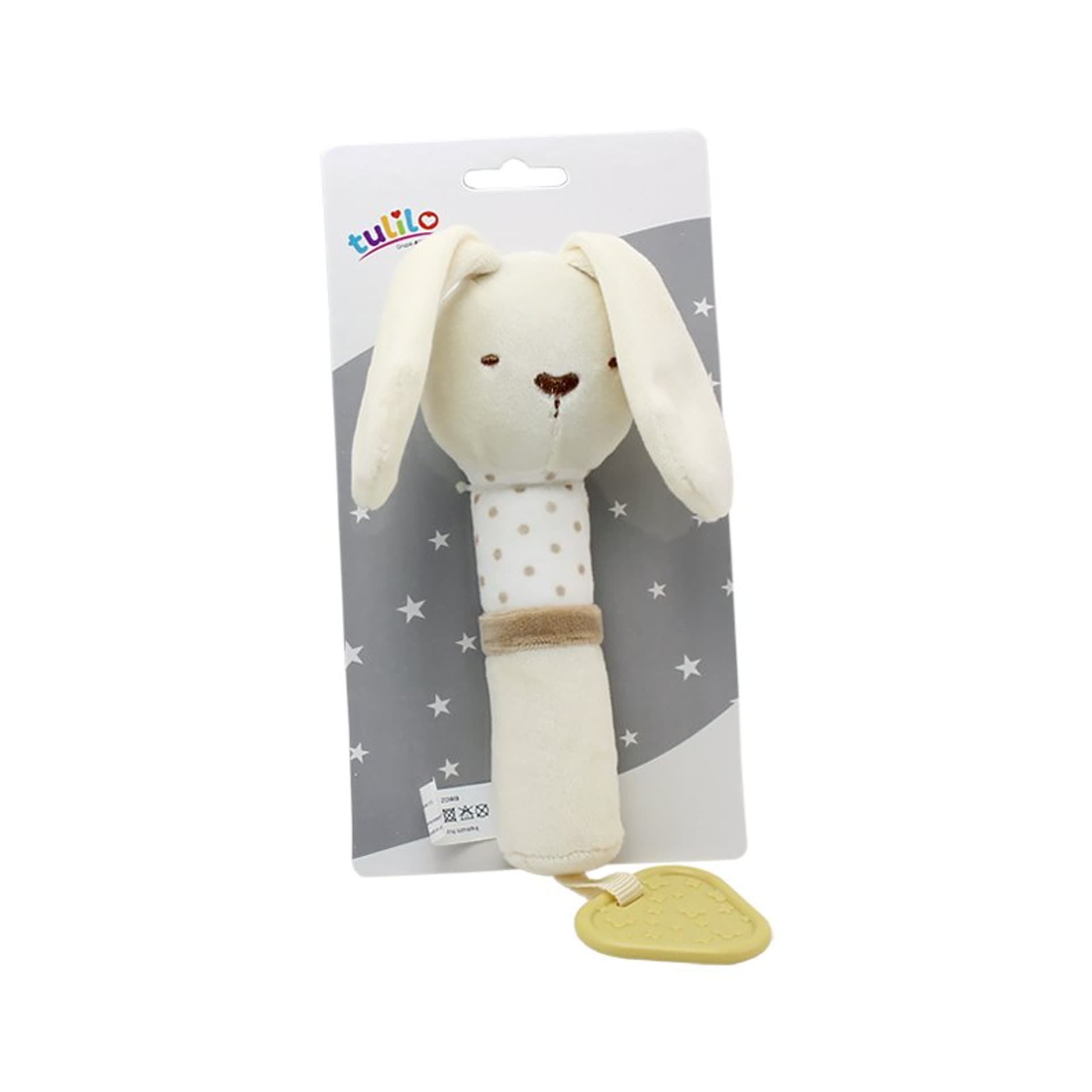 

Zab. z dźw. królik karmel 17cm