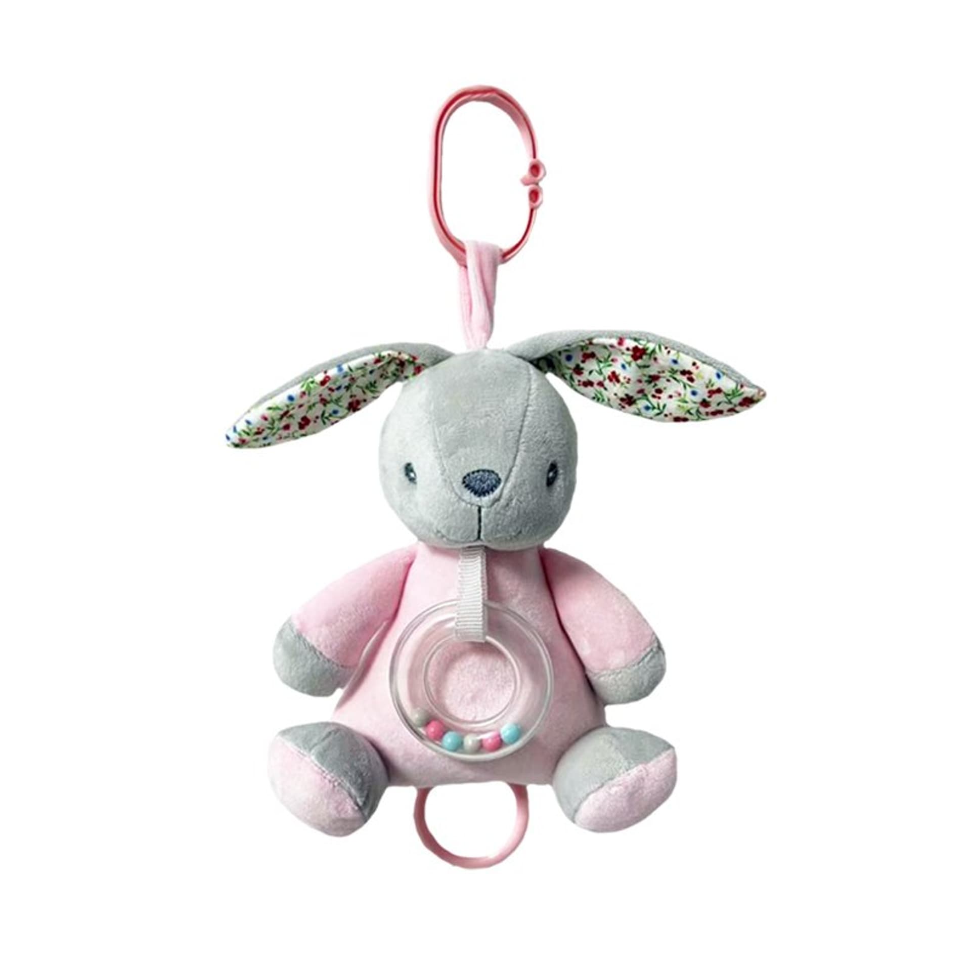 

Pozytywka króliczek róż 18cm