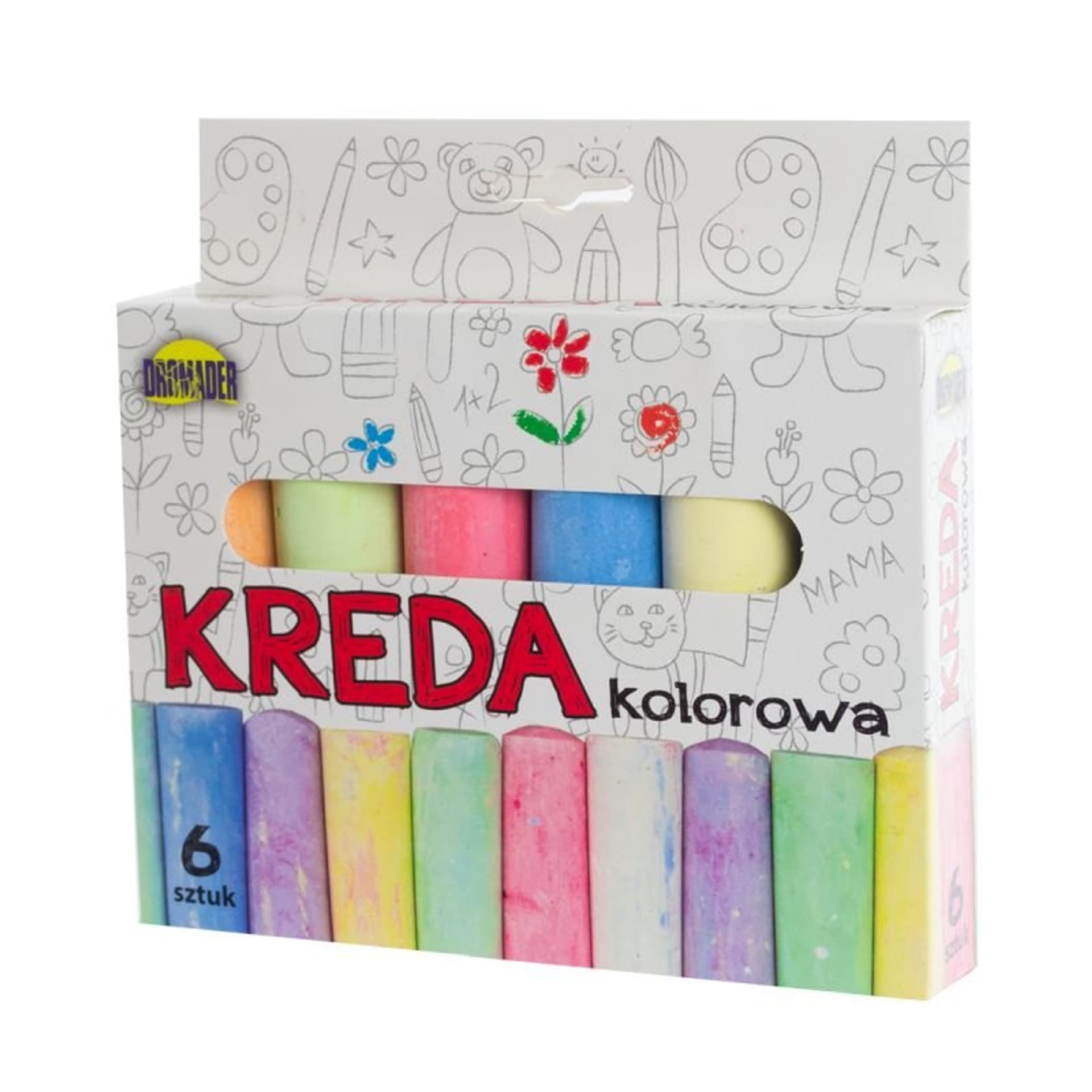 

Kreda chodnikowa gruba 6szt.