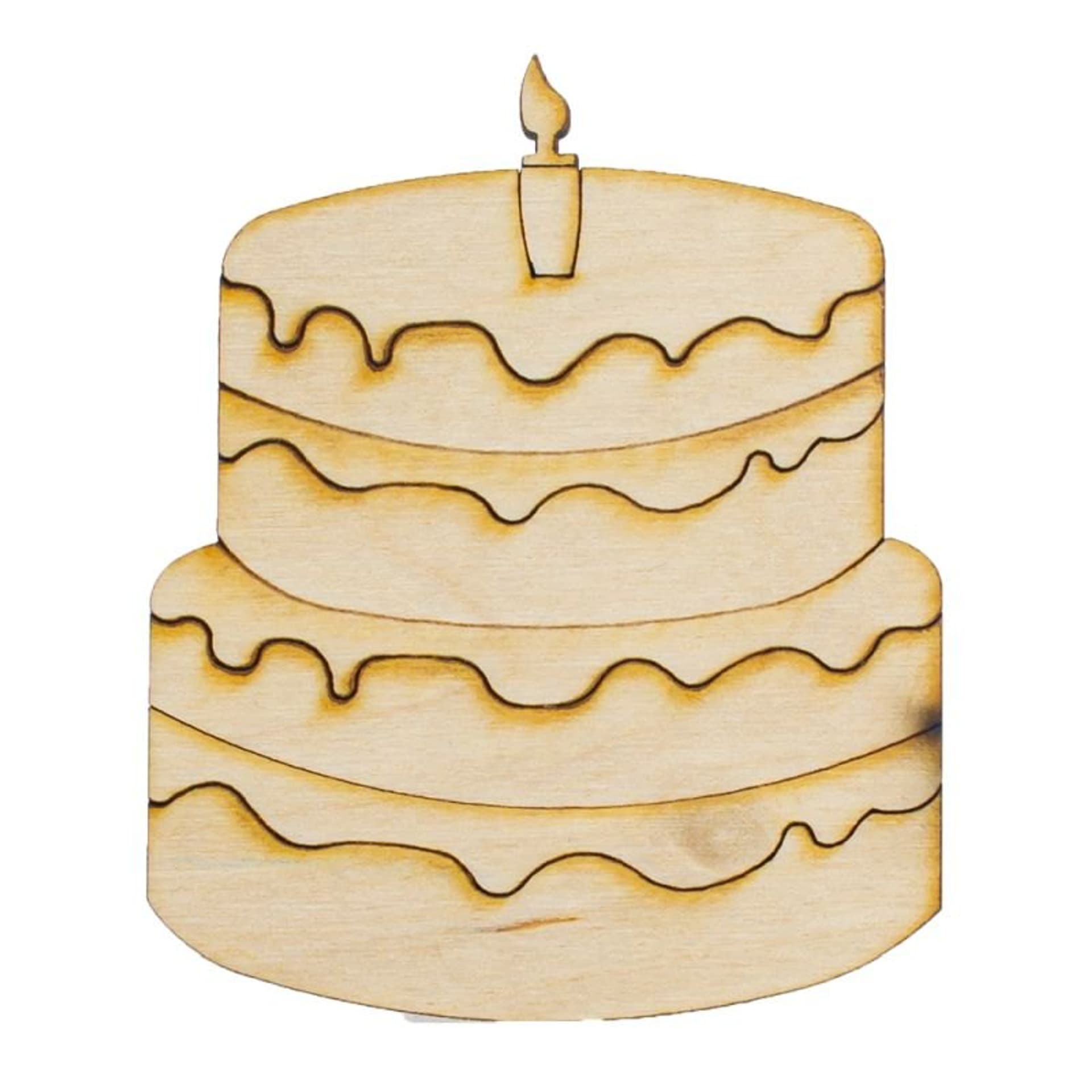 

Ozd. drewniana tort