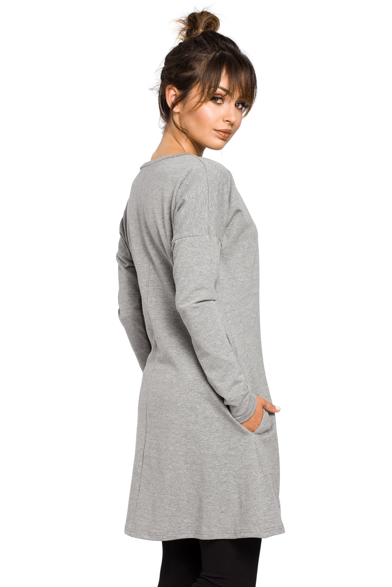 

B042 tunika szara (kolor szary, rozmiar XXL/XXXL)