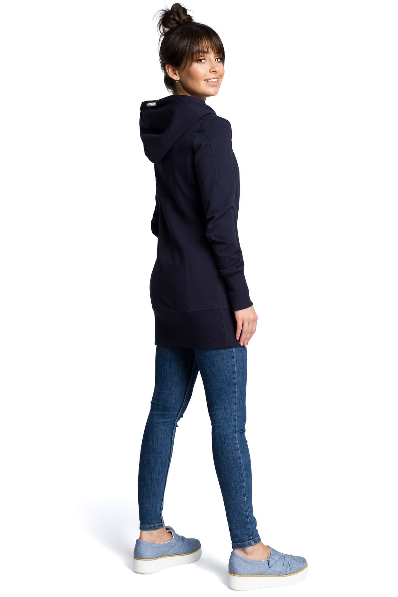 

B072 Bluza ze sznurkiem granatowa (kolor granat, rozmiar M)