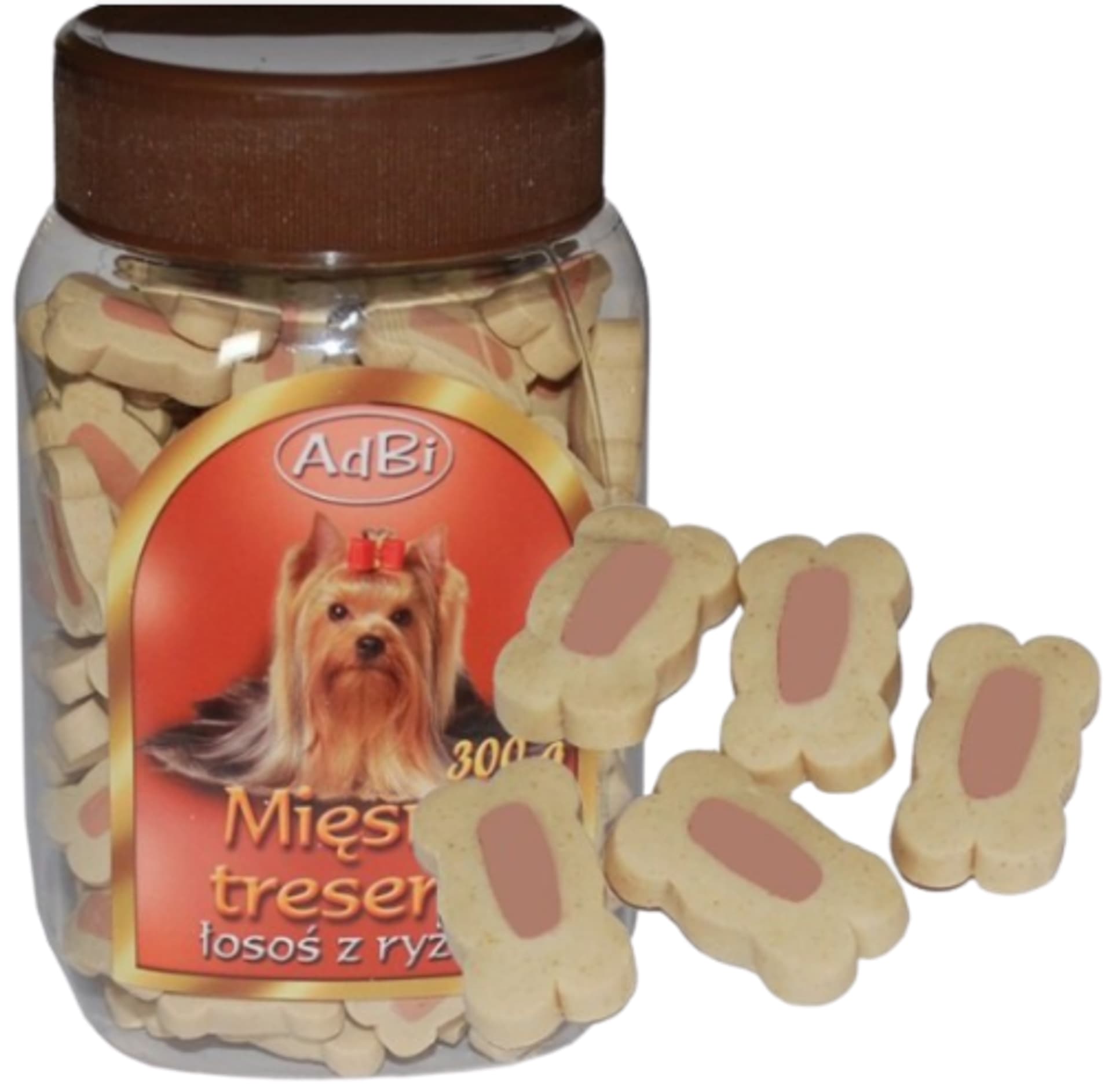 

ADBI Mięsne treserki z łososiem [AM14] 300g