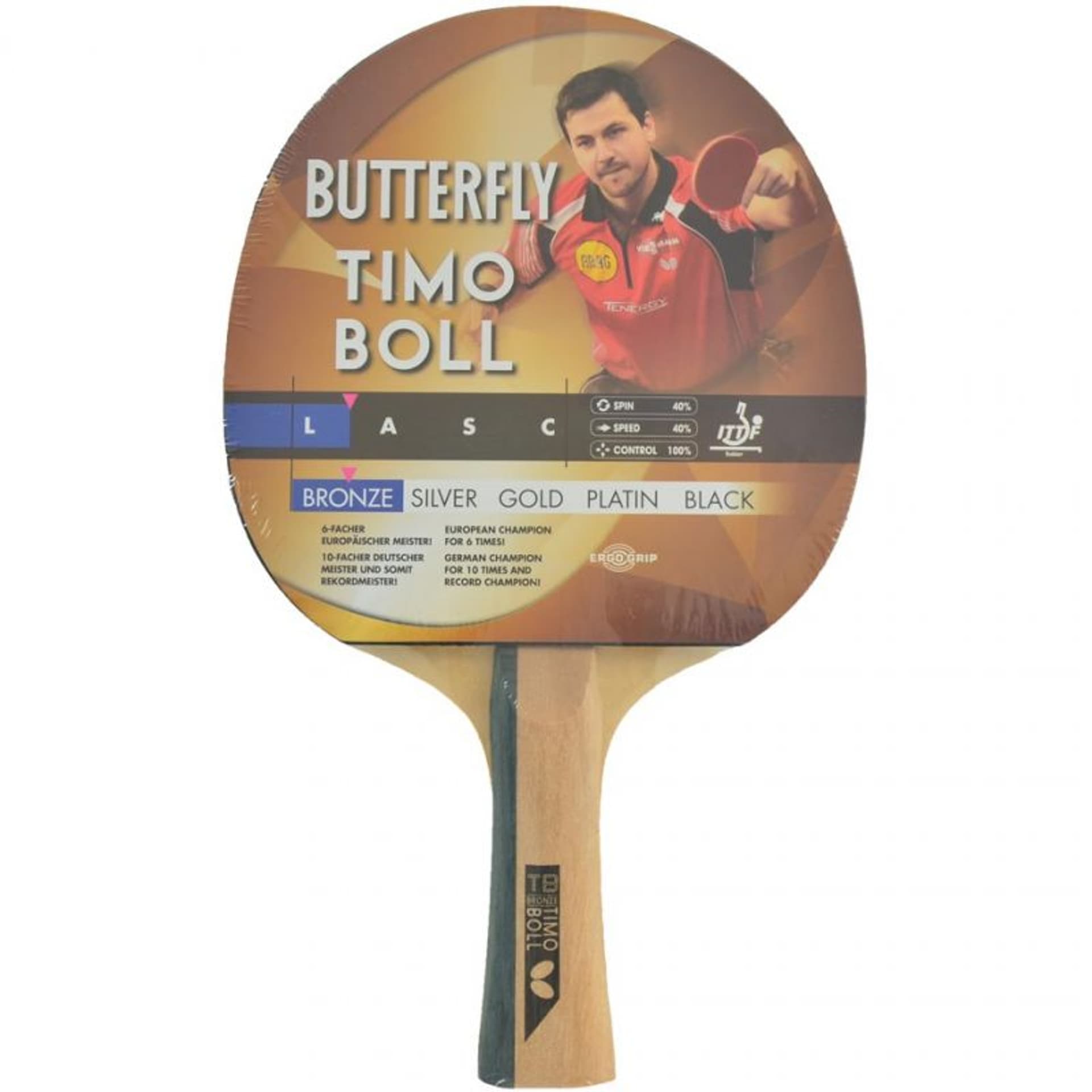 

Rakietka do ping ponga Butterfly Timo Boll Bronce 85011