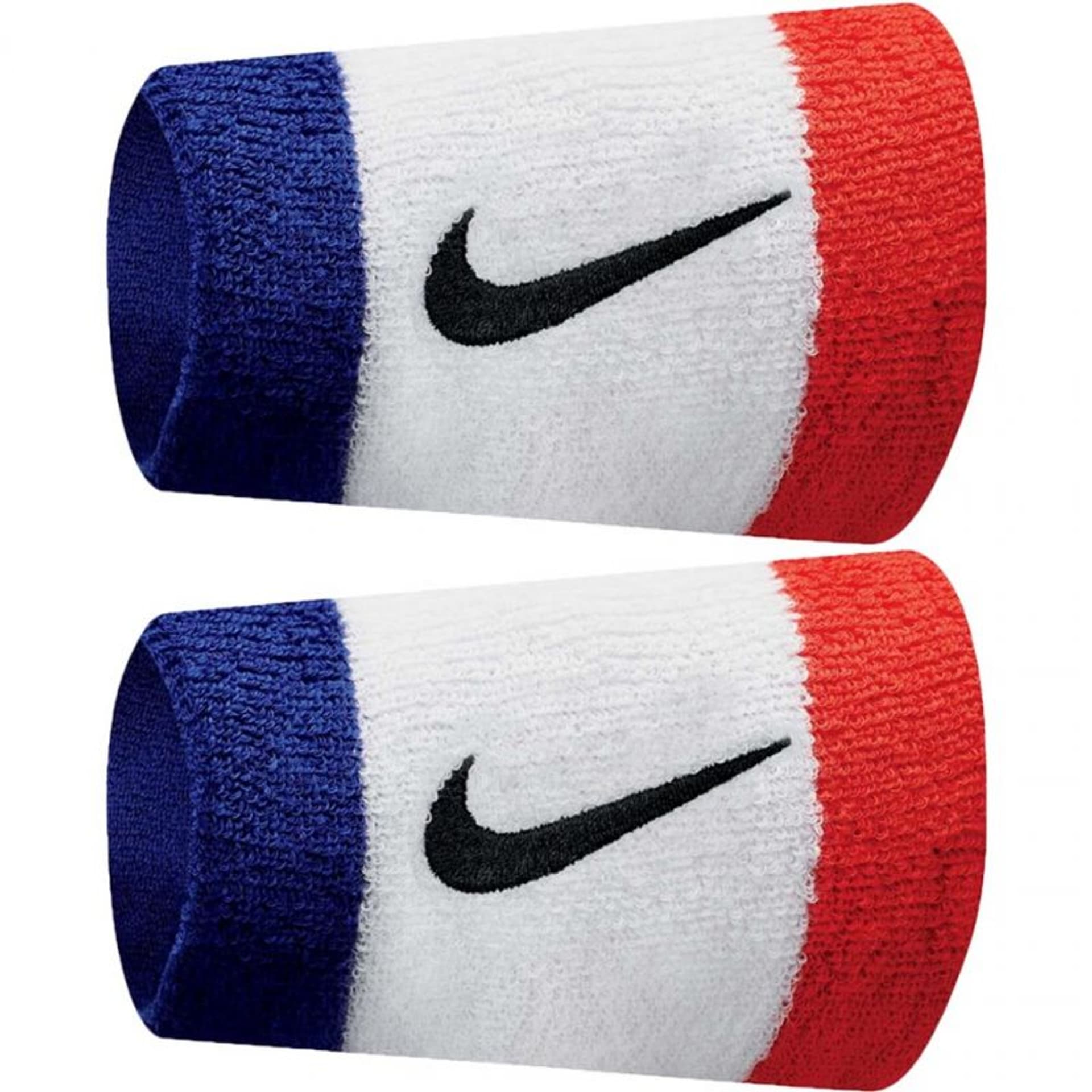 

Frotka na rękę Nike szeroka Swoosh (kolor Biały. Czerwony. Niebieski)