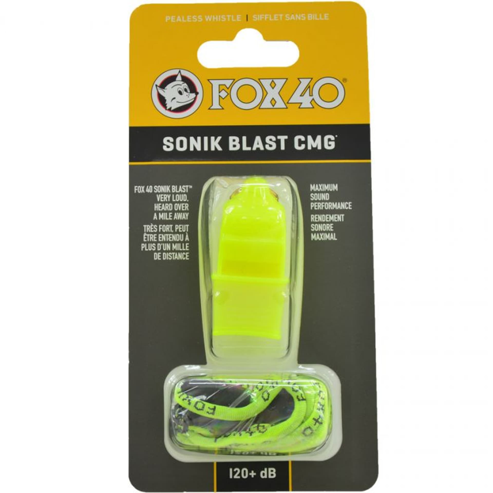

Gwizdek FOX 40 Sonik Blast CMG 9203-1308 (kolor Żółty)