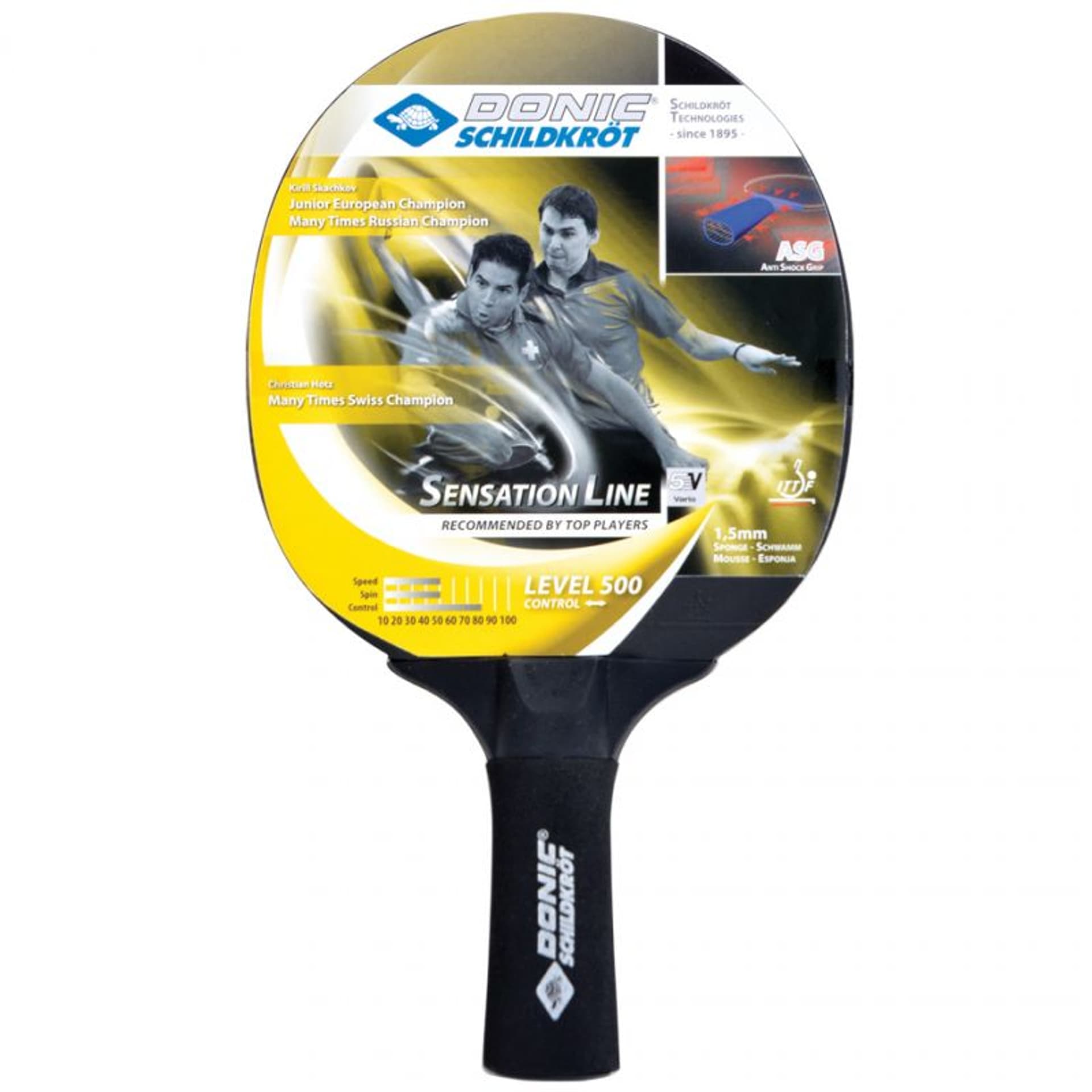 

Rakietka do ping ponga Donic Sensation Line 500 (kolor Czarny)