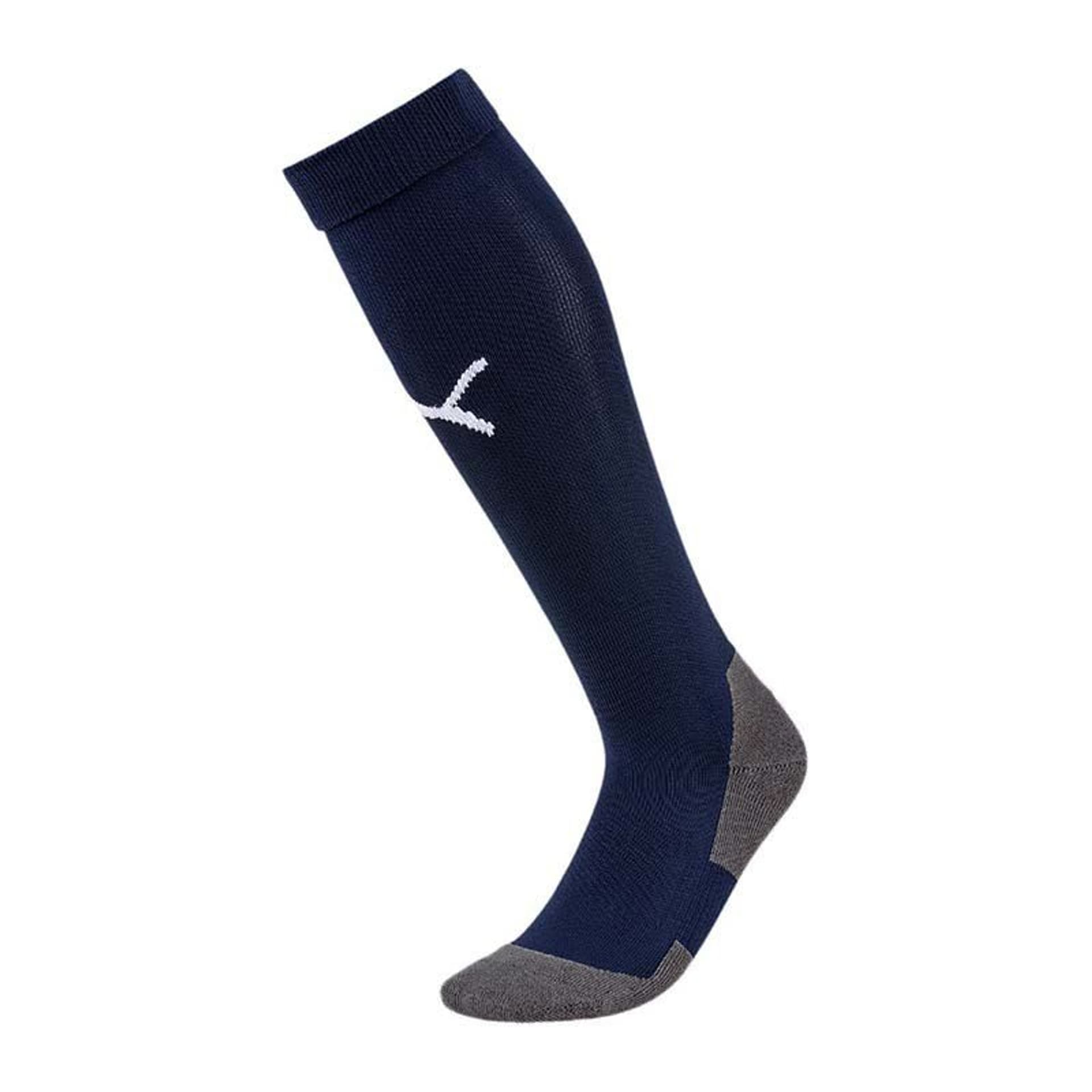 

Getry piłkarskie Puma Football LIGA Socks M 703441 (kolor Granatowy, rozmiar 35 - 38)