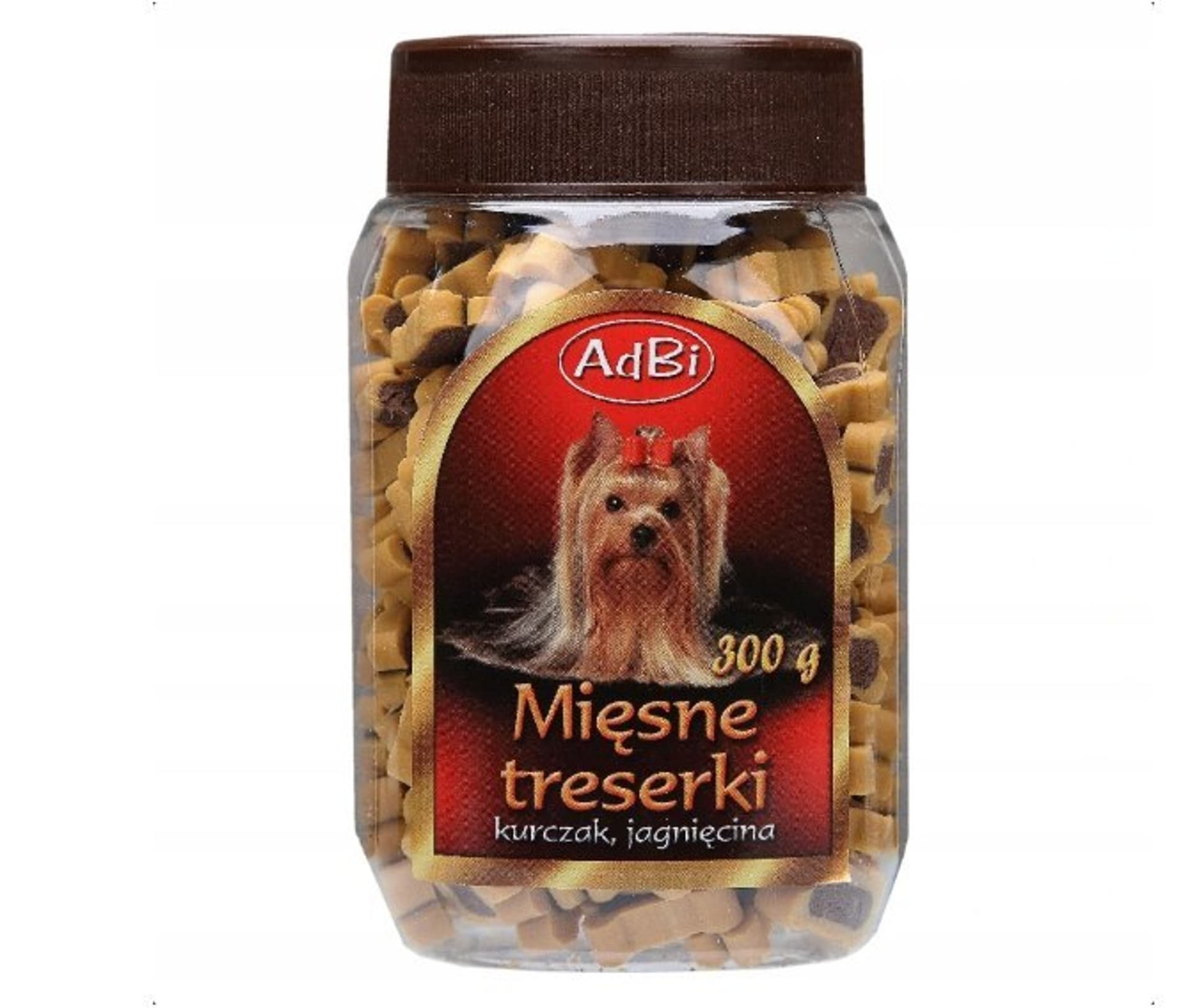 

ADBI Mięsne treserki kurczak/jagnięcina [AM36] 300g