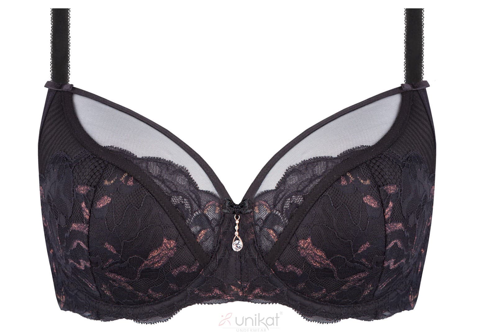 

Biustonosz "OLGA " semi soft (kolor CZARNY, rozmiar 85B)
