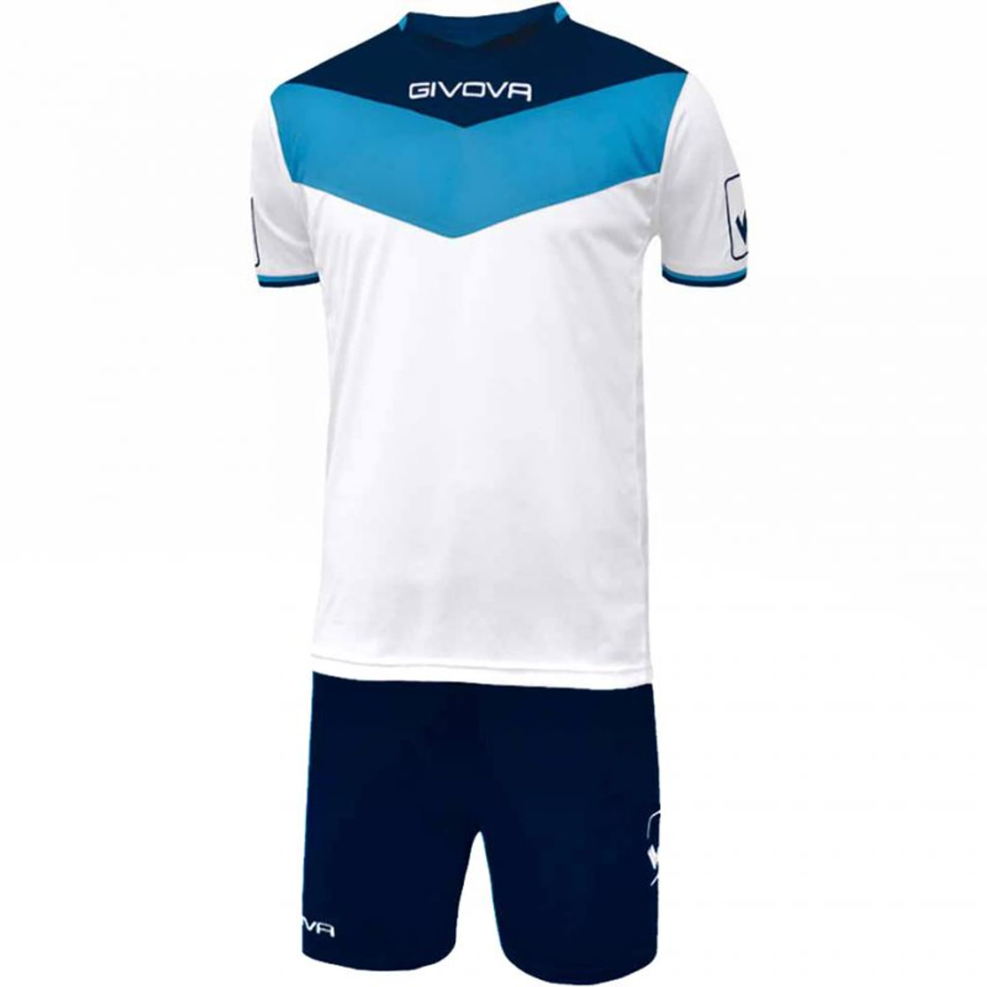 

Komplet Givova Kit Campo KITC53 (kolor Biały. Granatowy. Niebieski, rozmiar 2XS)