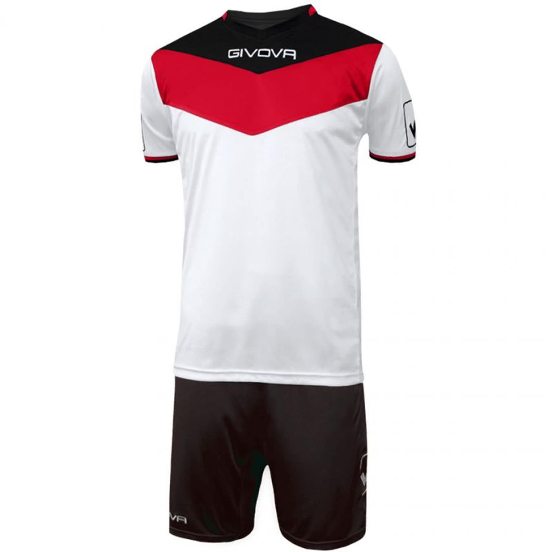 

Komplet Givova Kit Campo KITC53 (kolor Biały. Czarny. Czerwony, rozmiar 2XS)