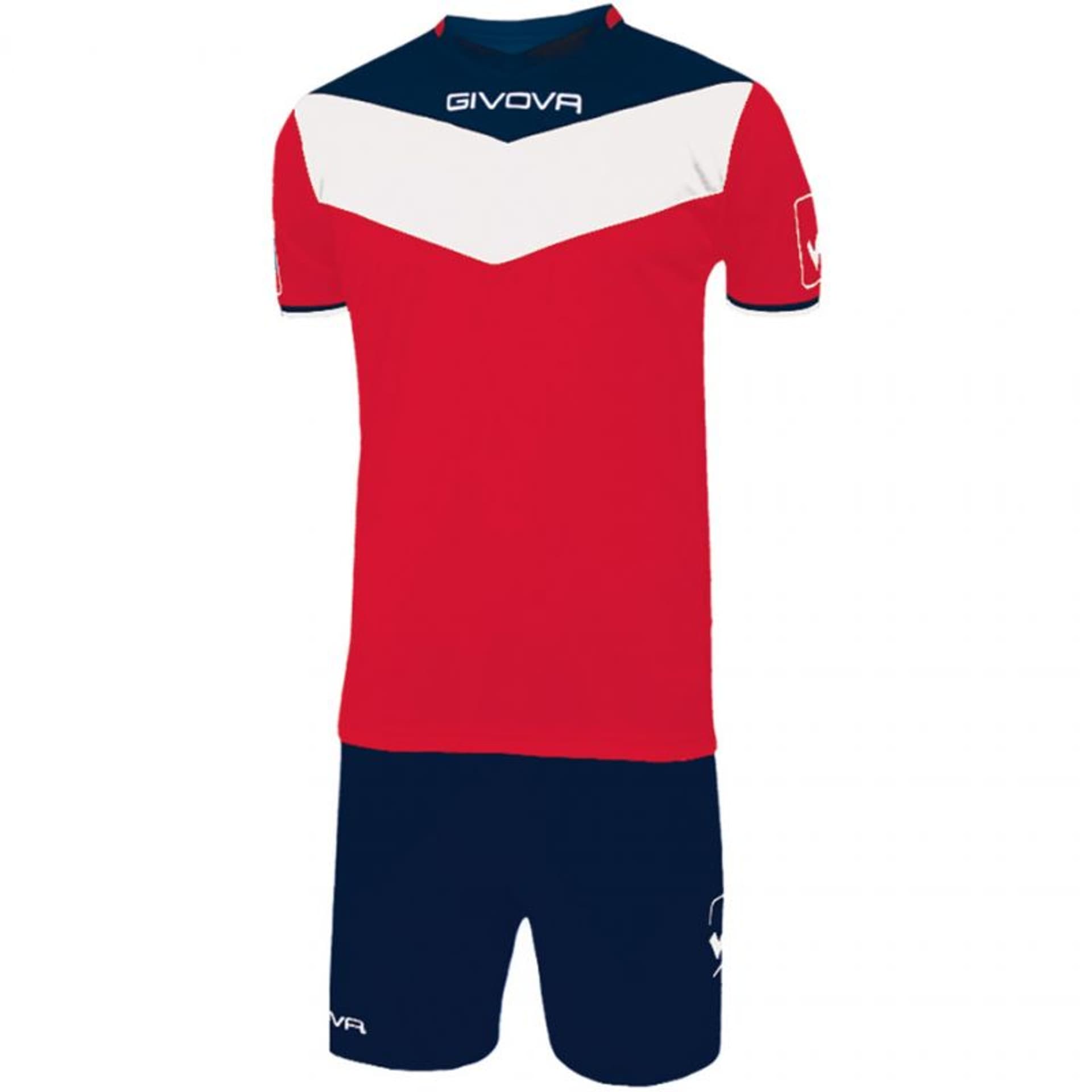 

Komplet Givova Kit Campo Jr KITC53 (kolor Czerwony. Granatowy, rozmiar 2XL)