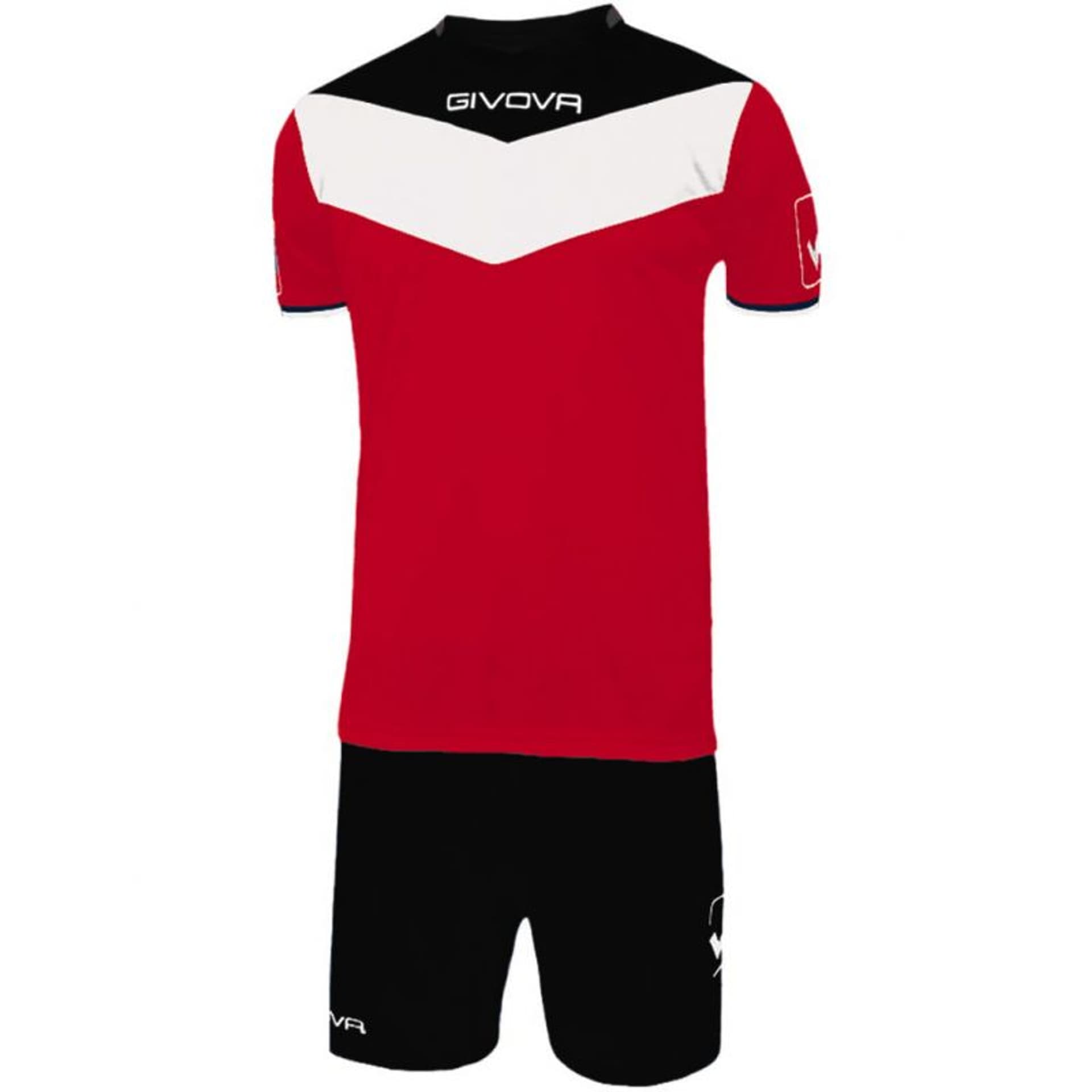 

Komplet Givova Kit Campo Jr KITC53 (kolor Czarny. Czerwony, rozmiar S)