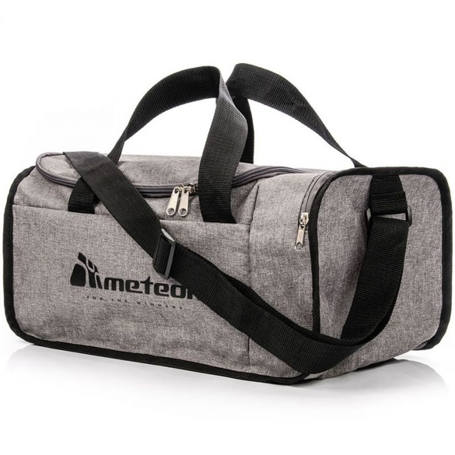 

Torba fitness Meteor Nepr 20L (kolor Czarny. Szary/Srebrny)