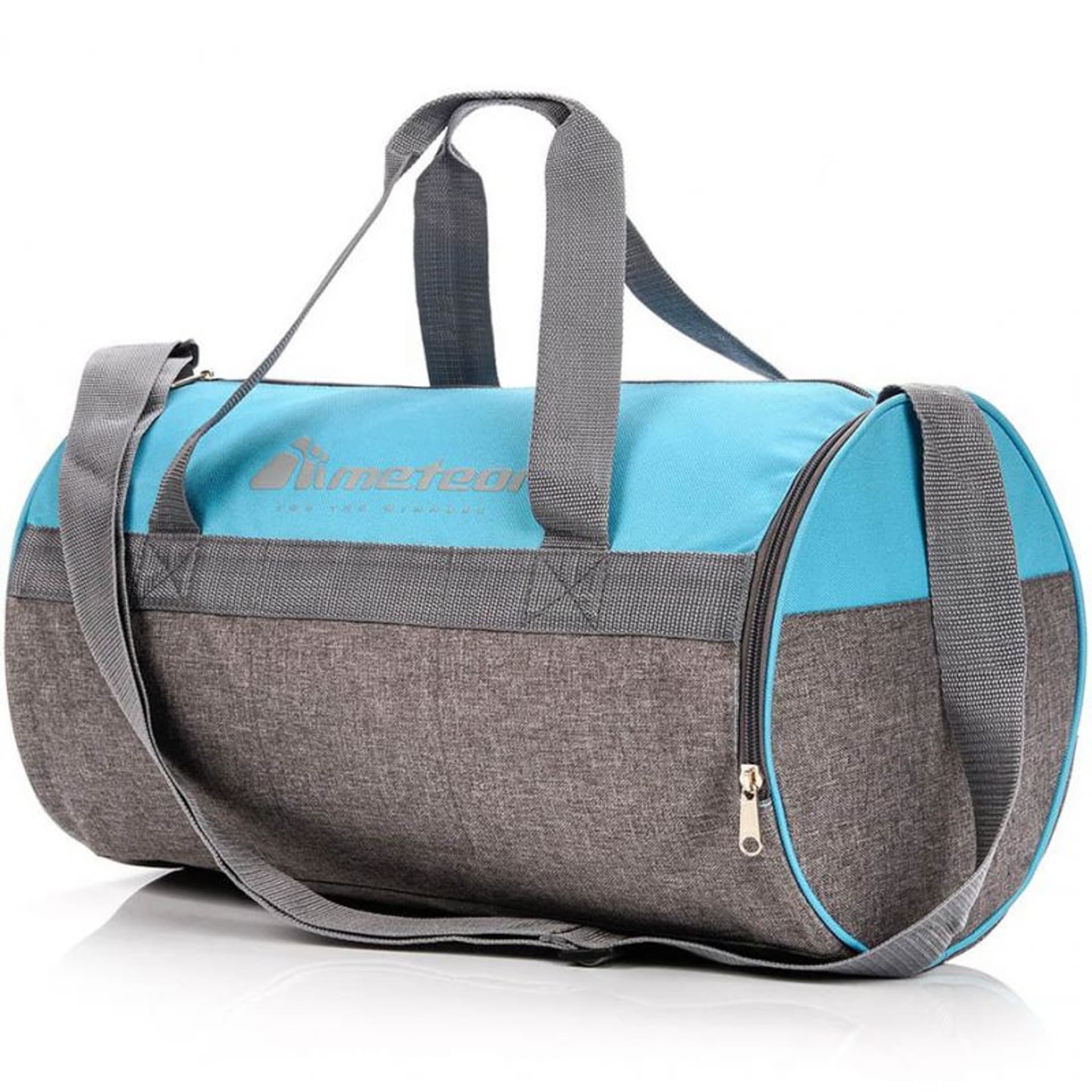 

Torba fitness Meteor Siggy 25L (kolor Niebieski. Szary/Srebrny)